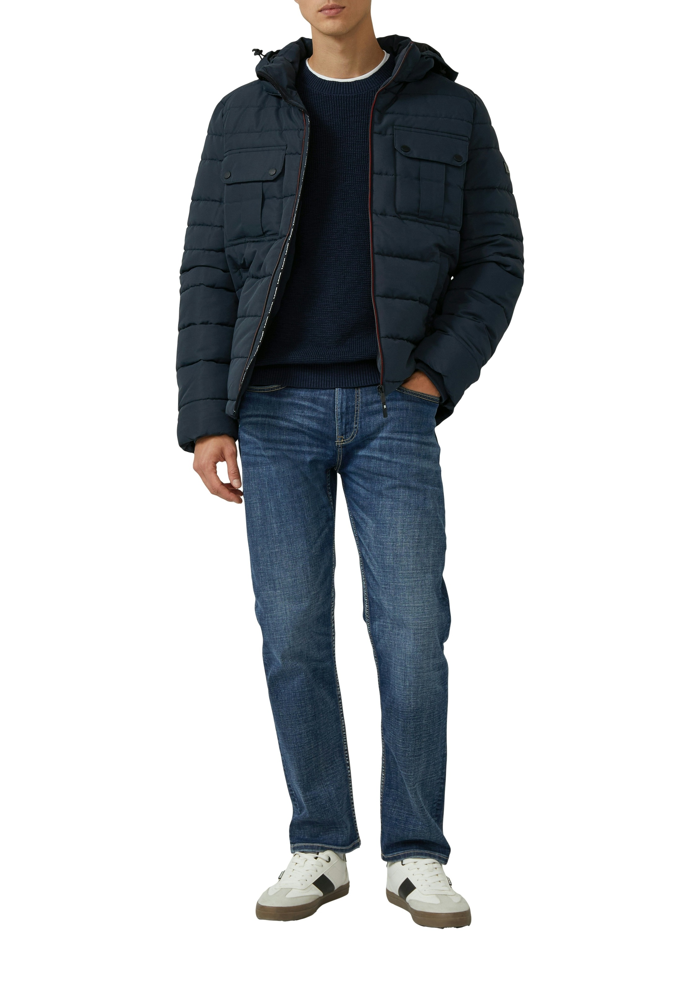s.Oliver Pull en tricot manches longues, tricot grossier