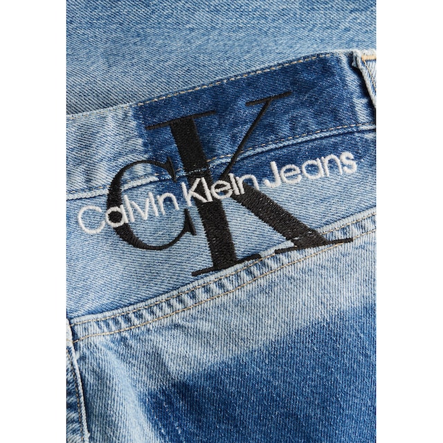 Calvin Klein Jeans Mom-Jeans »MOM JEAN«, mit Calvin klein Logostickerei  hinten am Bund Acheter confortablement