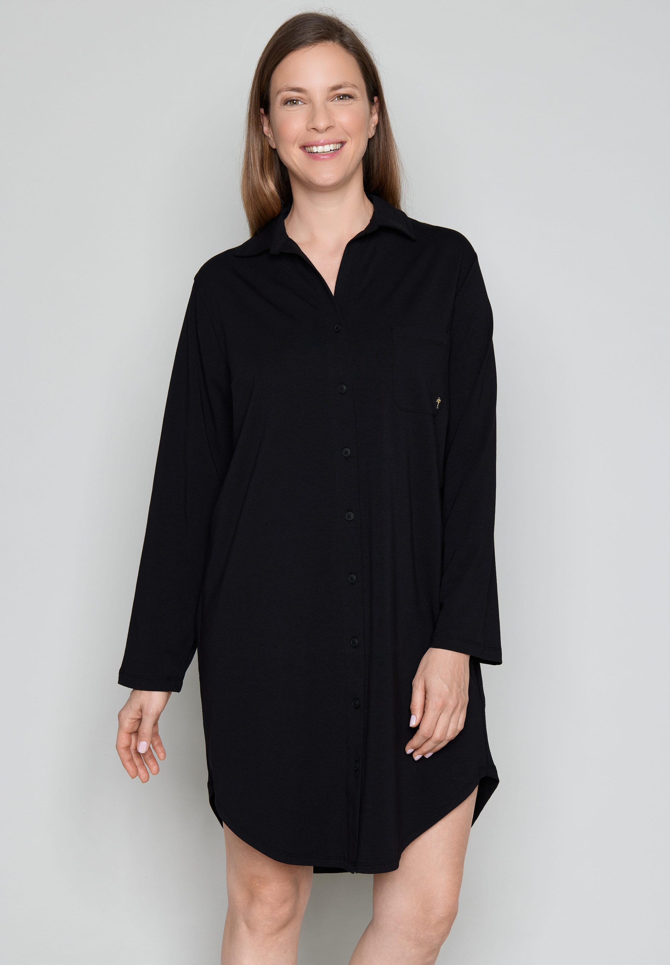 Image of JOOP Pyjamaoberteil mit V-Ausschnitt, für Homewear