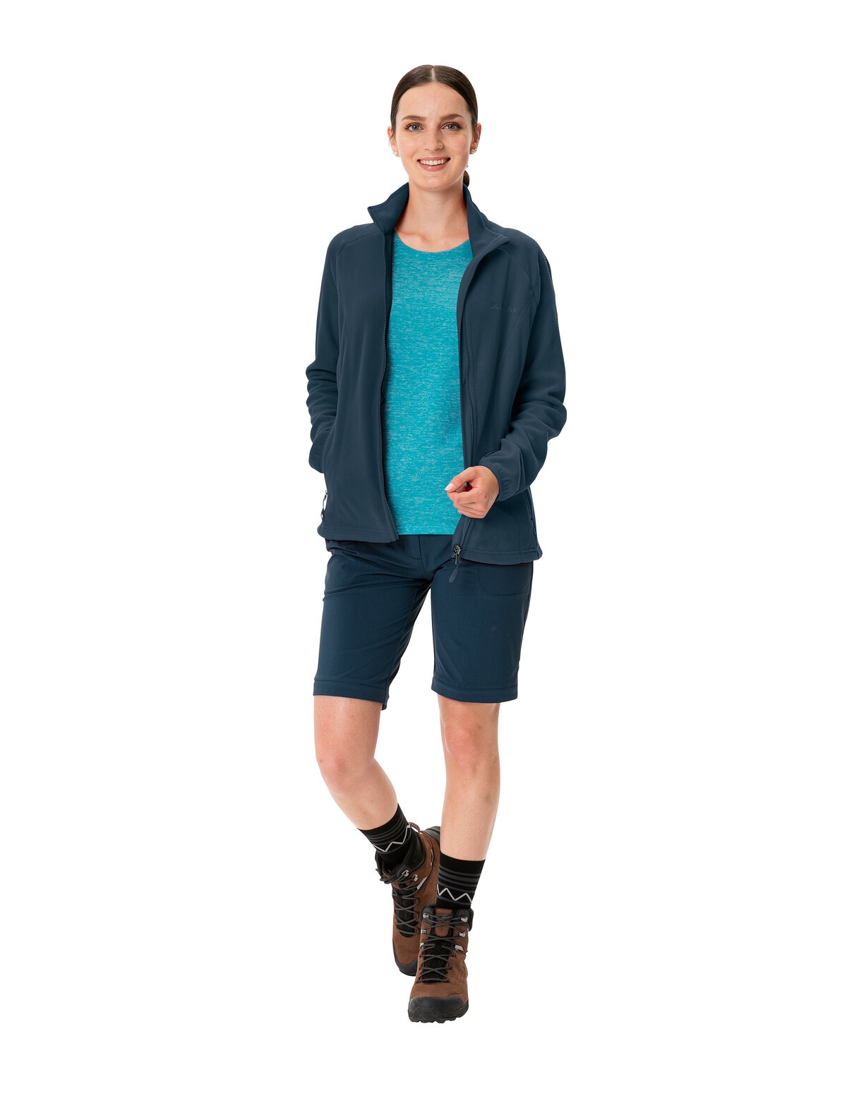 VAUDE Fleecepullover »WOMEN'S ROSEMOOR FLEECE JACKET II«, (1 tlg.)