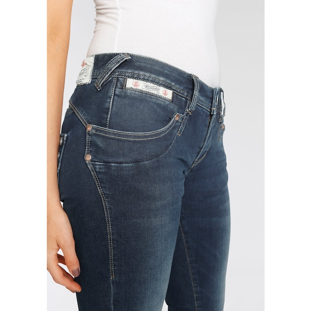 ♕ Herrlicher Slim-fit-Jeans »PIPER SLIM REUSED DENIM«, Low Waist  Powerstretch versandkostenfrei bestellen