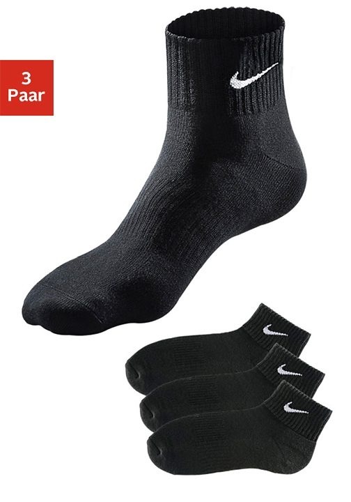 Image of Nike Kurzsocken, (3 Paar), mit weichem Frottee bei Ackermann Versand Schweiz