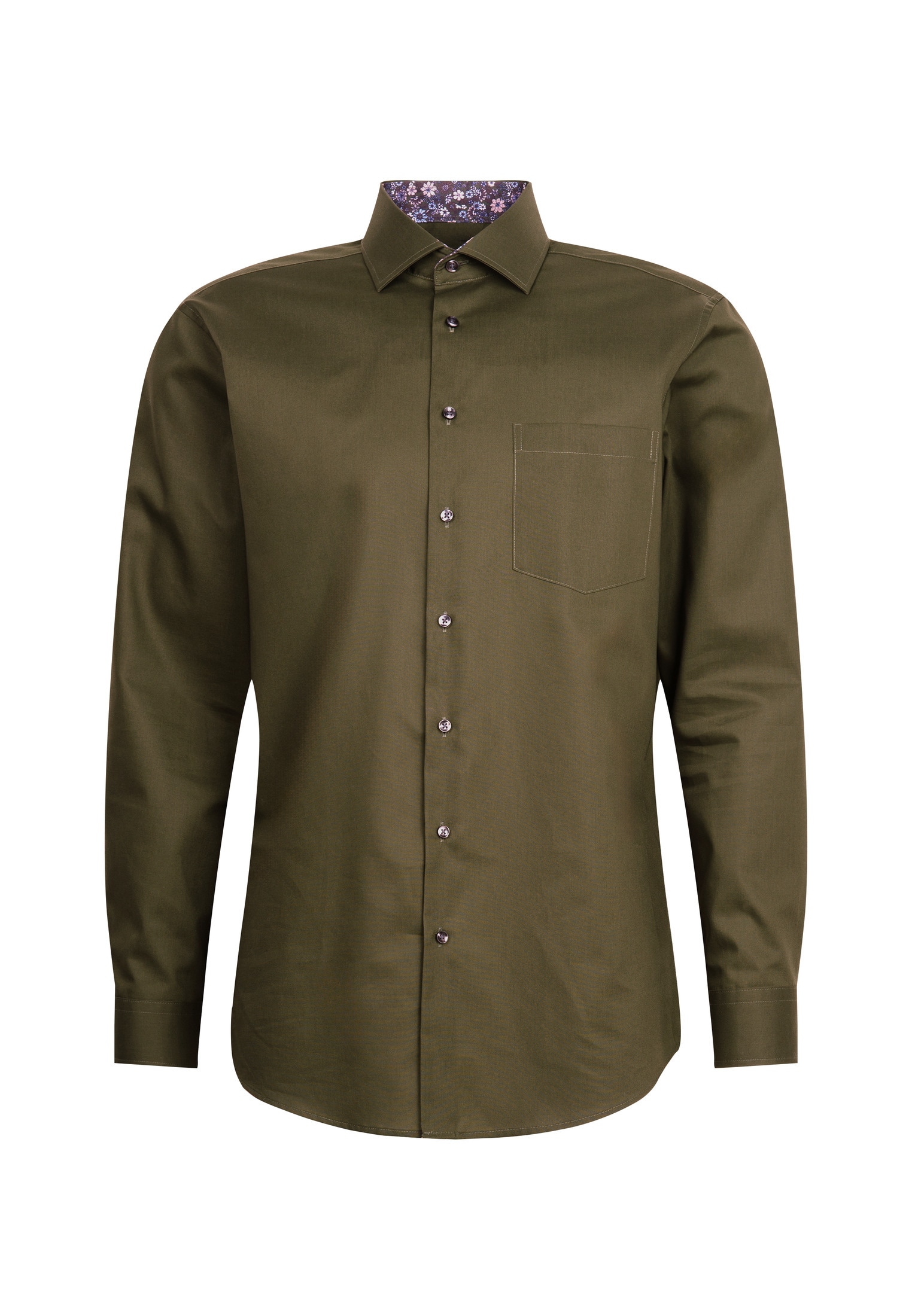 seidensticker Chemise d'affaires »Regular« Regular 1/1 Kentkragen Uni