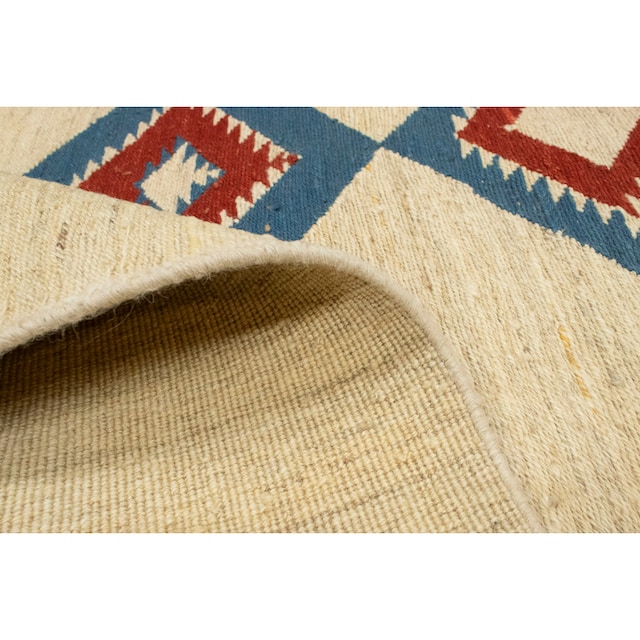morgenland Wollteppich »Gabbeh Teppich handgeknüpft beige«, rechteckig,  handgeknüpft jetzt kaufen