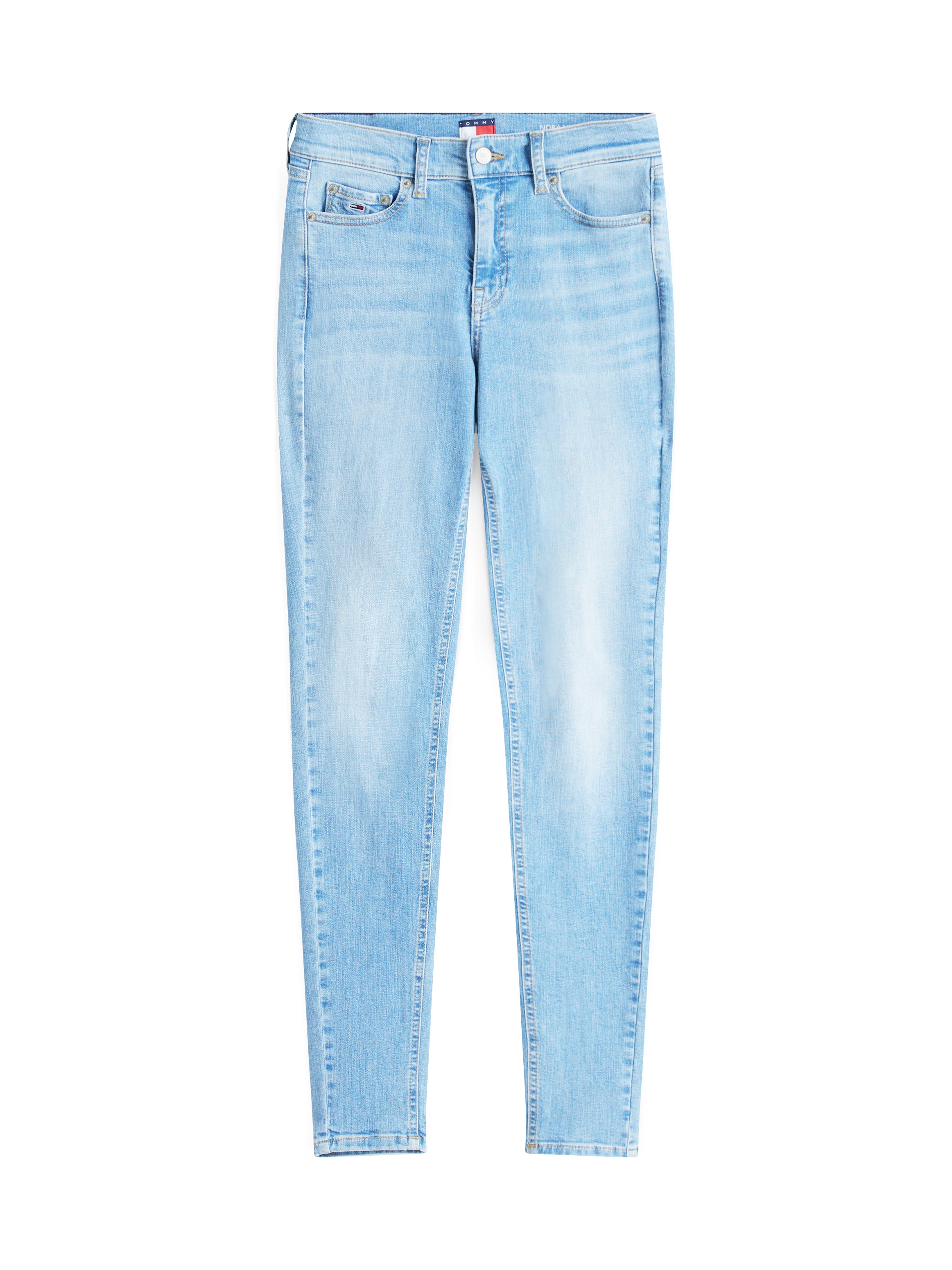 Tommy Jeans Skinny-fit-Jeans »NORA MR SKNY AH1280« mit Logo-Badge, Mid Rise