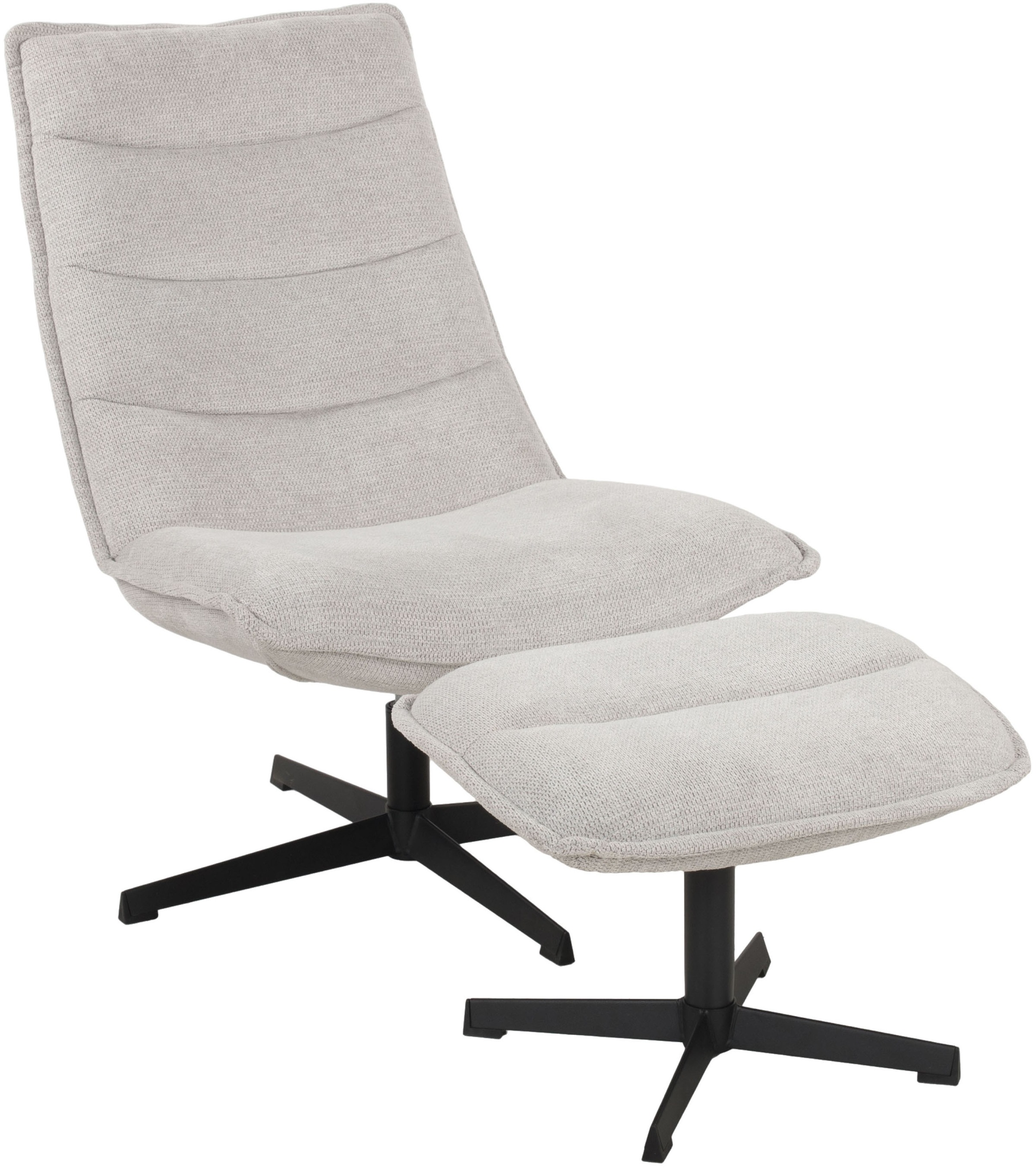 Duo Collection Fauteuil de relaxation »Relaxsessel Aveiro mit Hocker« 2 cuis tlg.