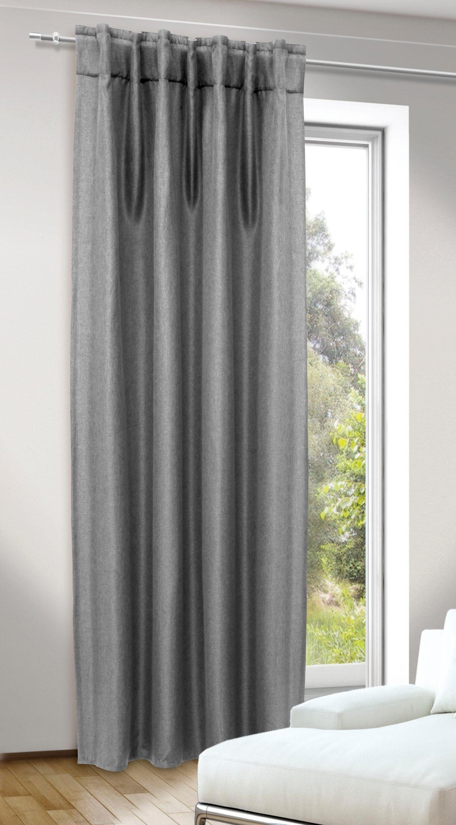 Image of WILLKOMMEN ZUHAUSE by ALBANI GROUP Vorhang »Hamburg«, (1 St.), HxB: 245x135, Multifunktionsband bei Ackermann Versand Schweiz