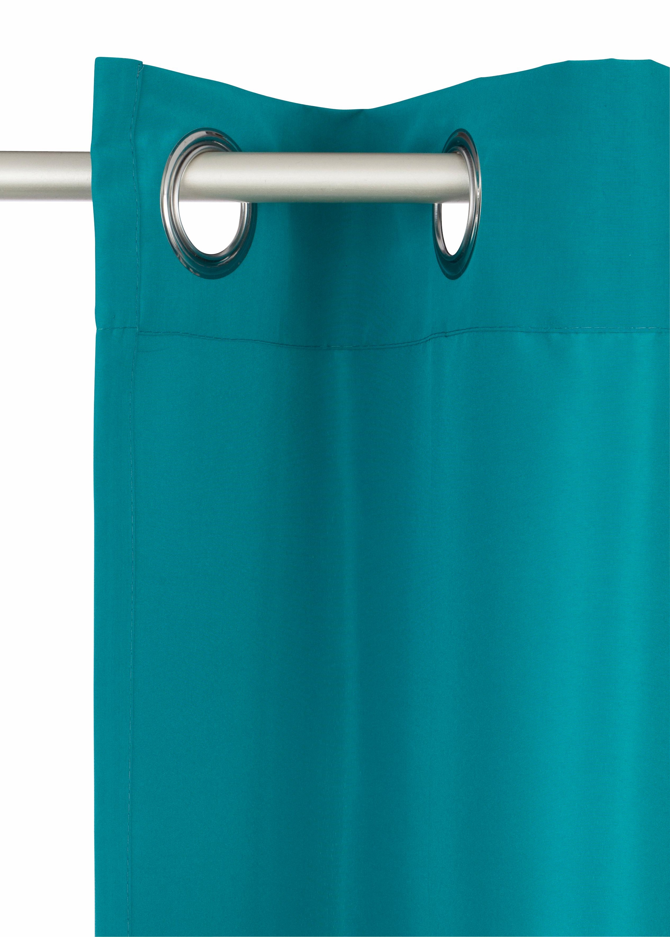 Bruno Banani Vorhang »Lagan«, (2 St.), 2-er Set, gewebt, Microfaser, versch. Grössen, einfarbig, Bestseller