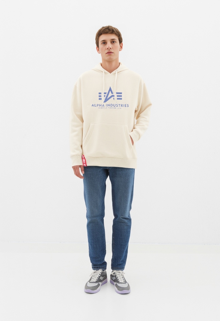 Alpha Industries Sweat à capuche »Basic Hoody«, mélange coton, coupe régulière

