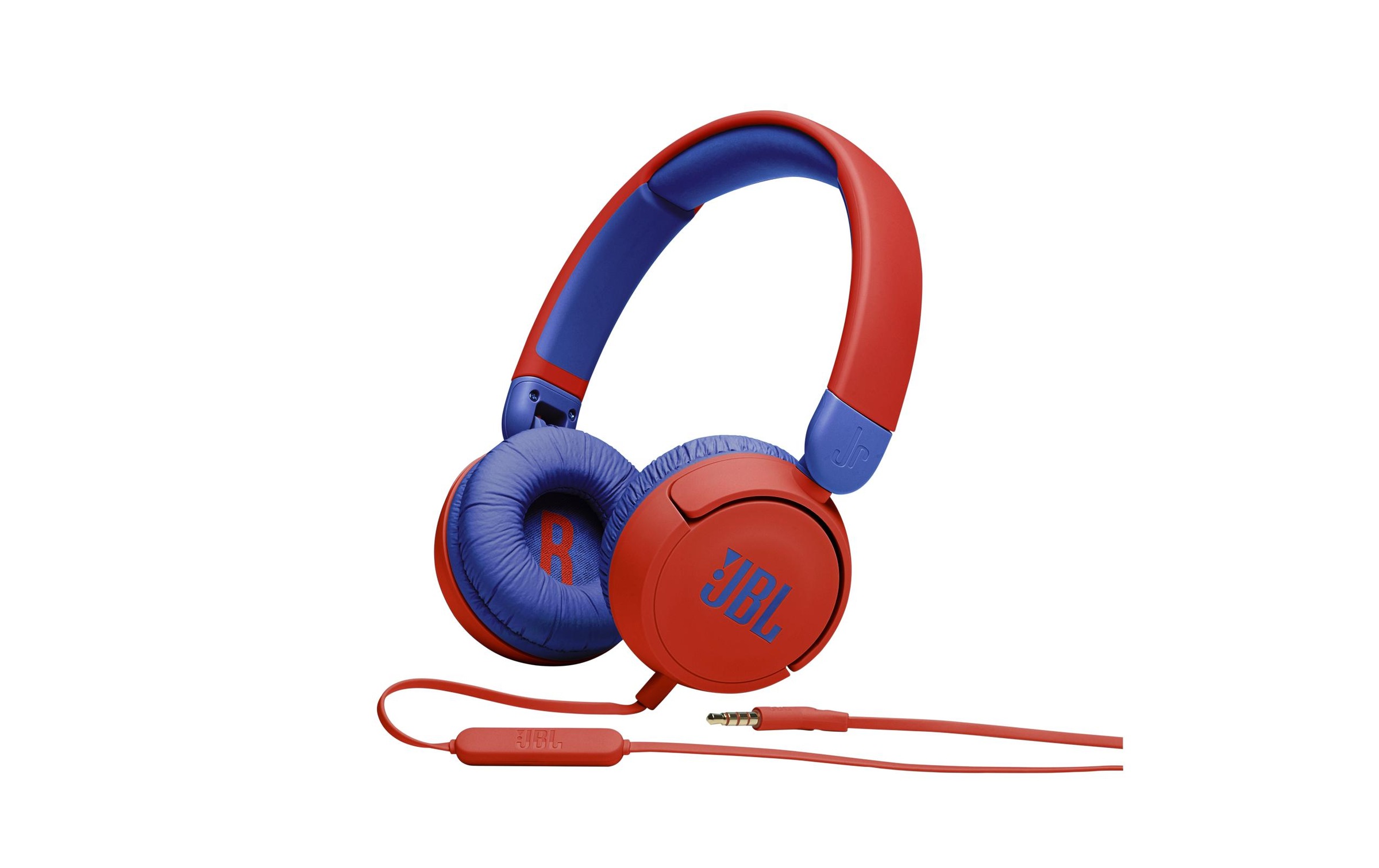 JBL On-Ear-Kopfhörer »JR310 Blau, Ro«, Mikrofon