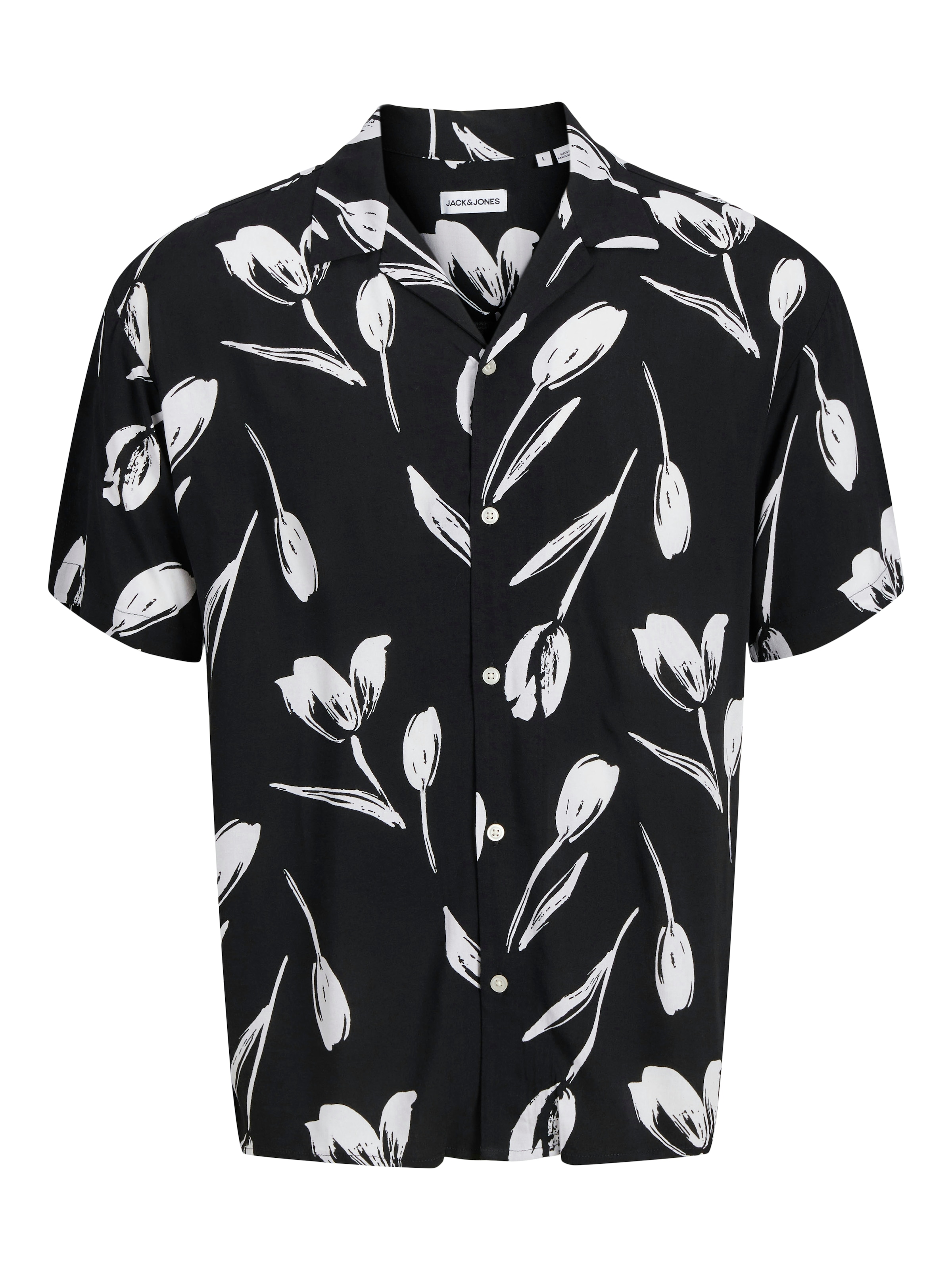 Jack & Jones Kurzarmhemd »JJEJEFF CHARGE RESORT SHIRT SS SN«, mit All-Over Print