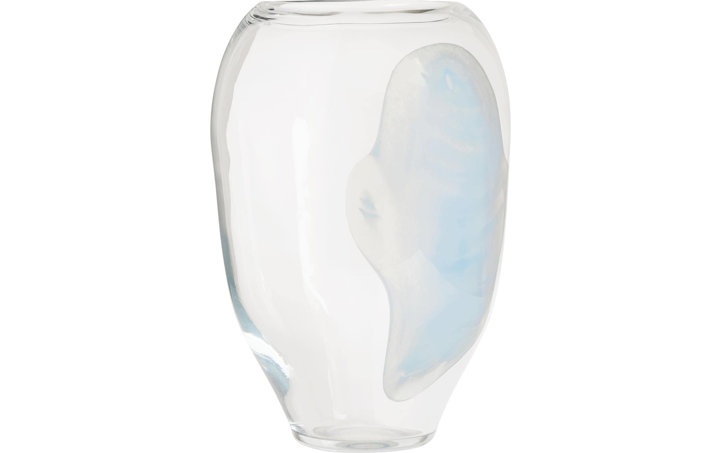 Dekovase »Jali gross 35 cm, Hellblau/Transparent«