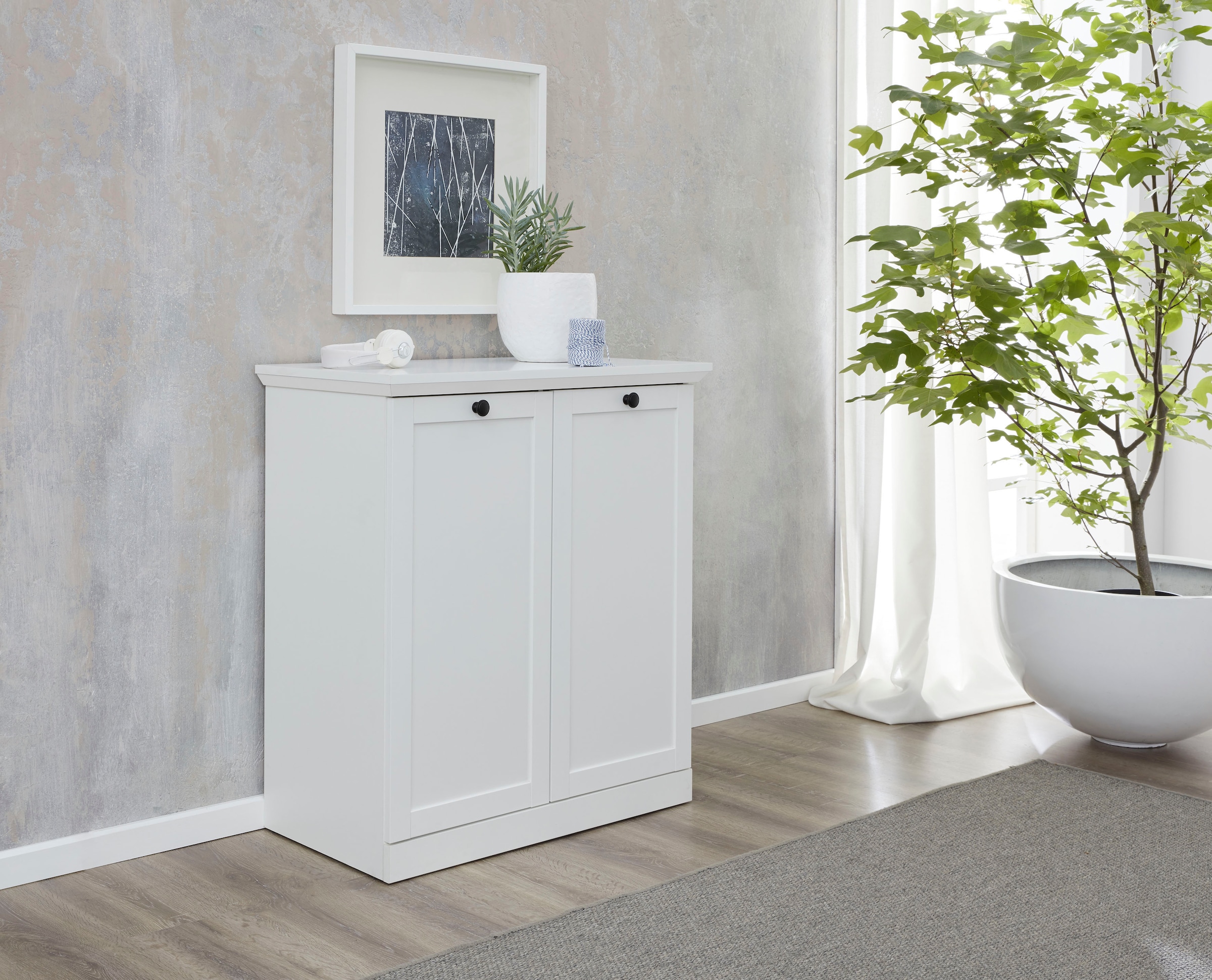 Home affaire Commode à chaussures »Örebro« zeitloser Landhausstil,