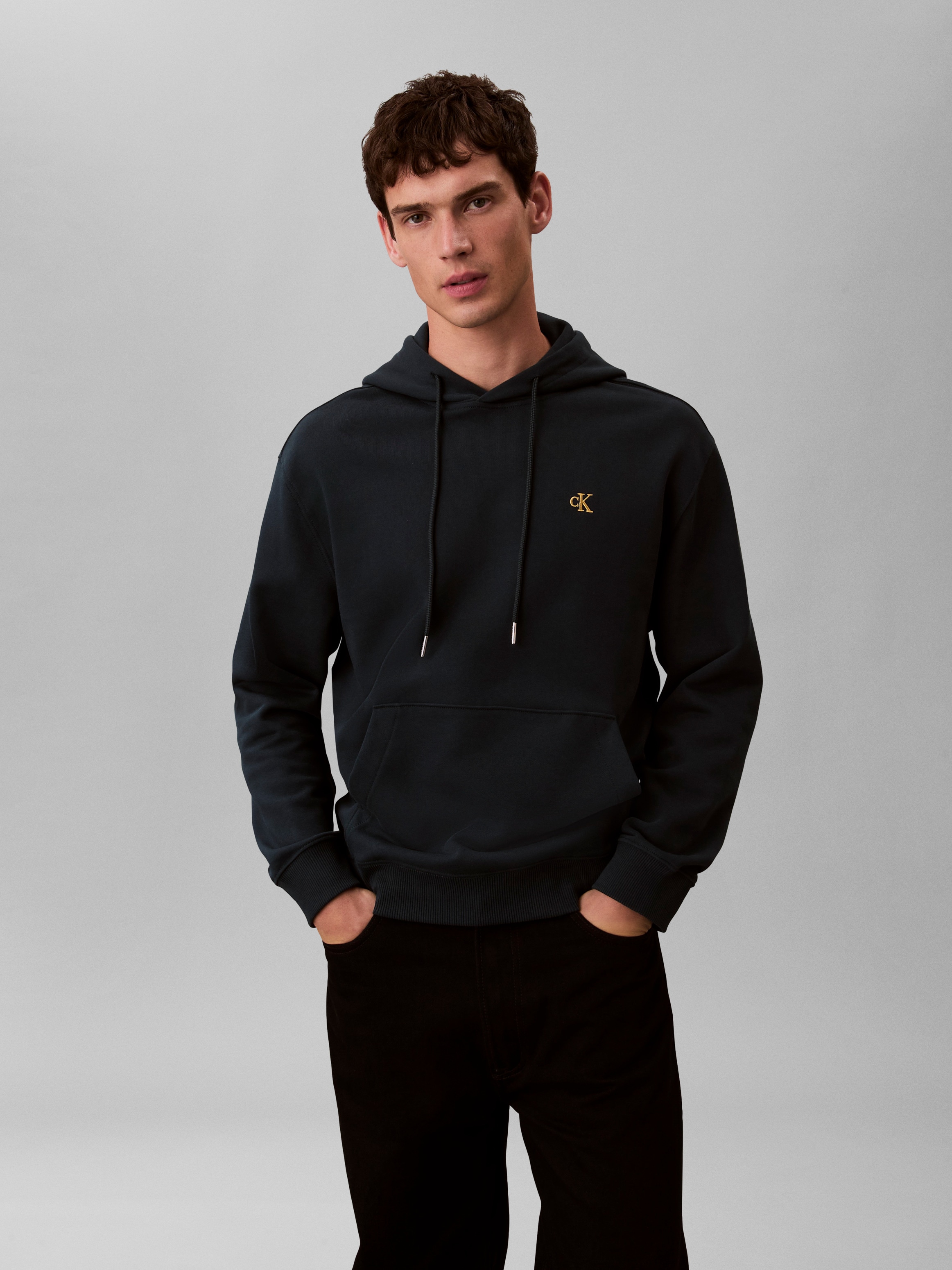 Image of Calvin Klein Kapuzensweatshirt, Regular fit mit Rundhalsausschnitt