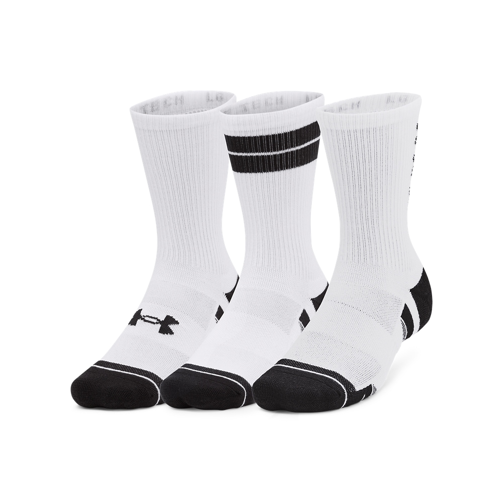 Image of Under Armour Sportsocken "UA PERF TECH NOV 3PK CREW" 3 Stk. tlg. mit optimaler Kühlung, für vielseitige Aktivitäten geeignet, 3er-Pack