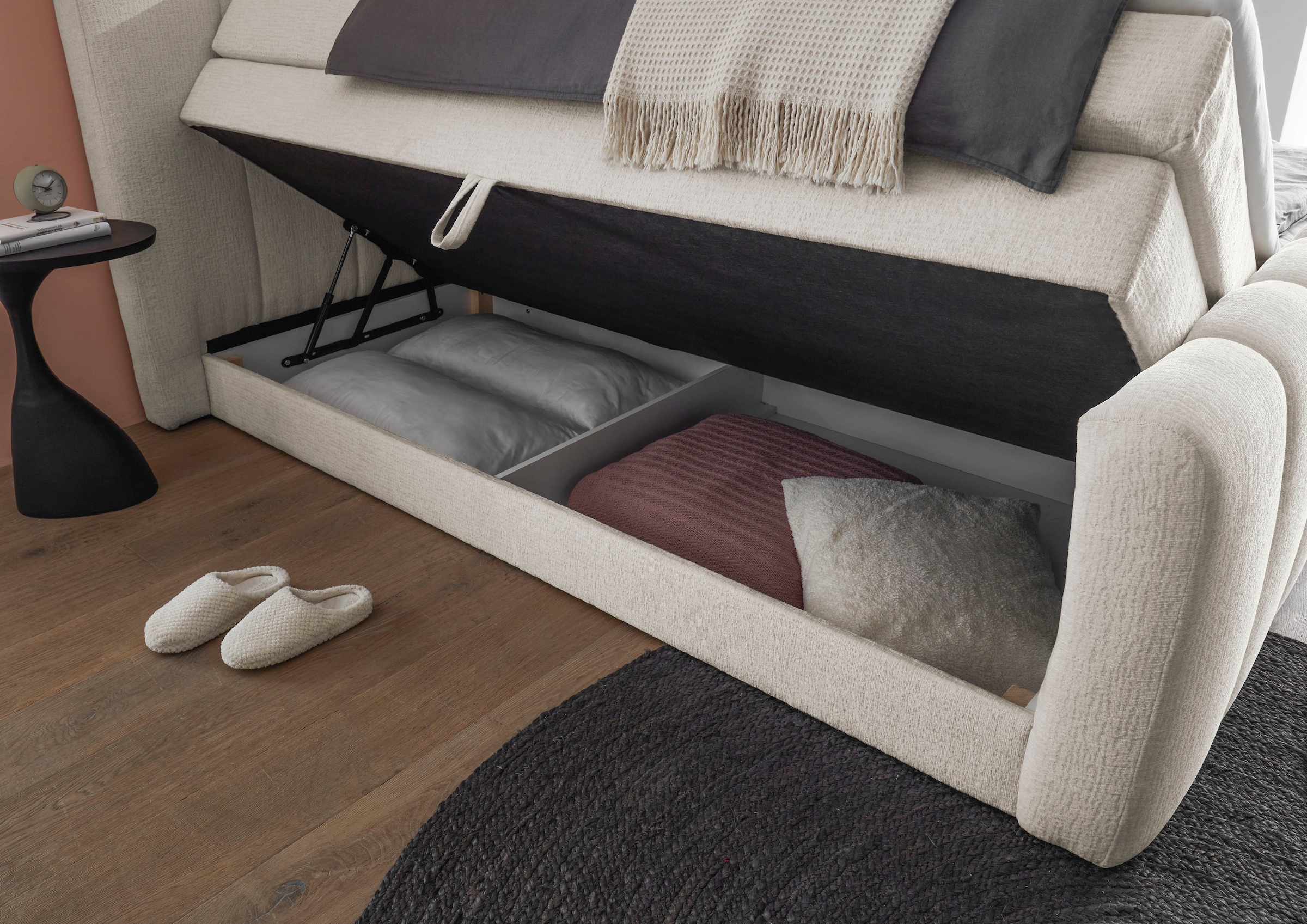 ED EXCITING DESIGN Lit boxspring »Chuck«