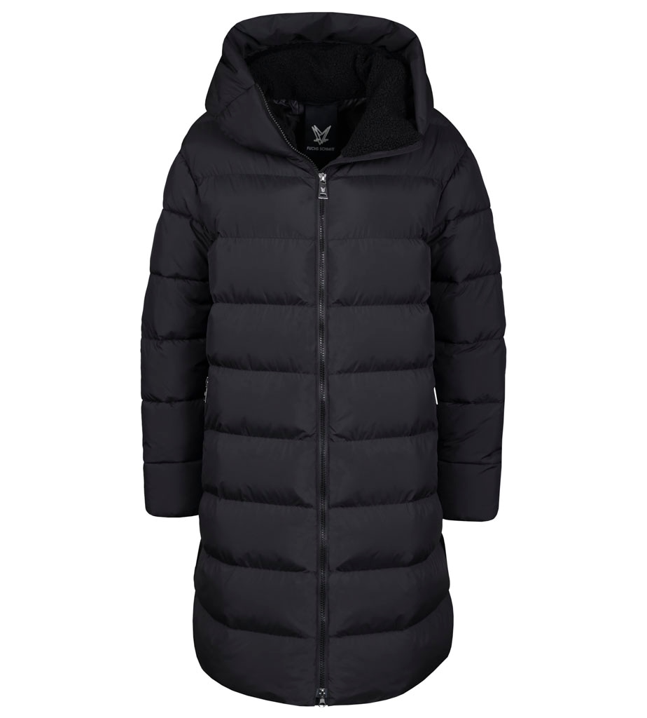 Image of Fuchs Schmitt Steppmantel mit angeschnittener Kapuze, Regular Fit, 2-Wege-Zipper