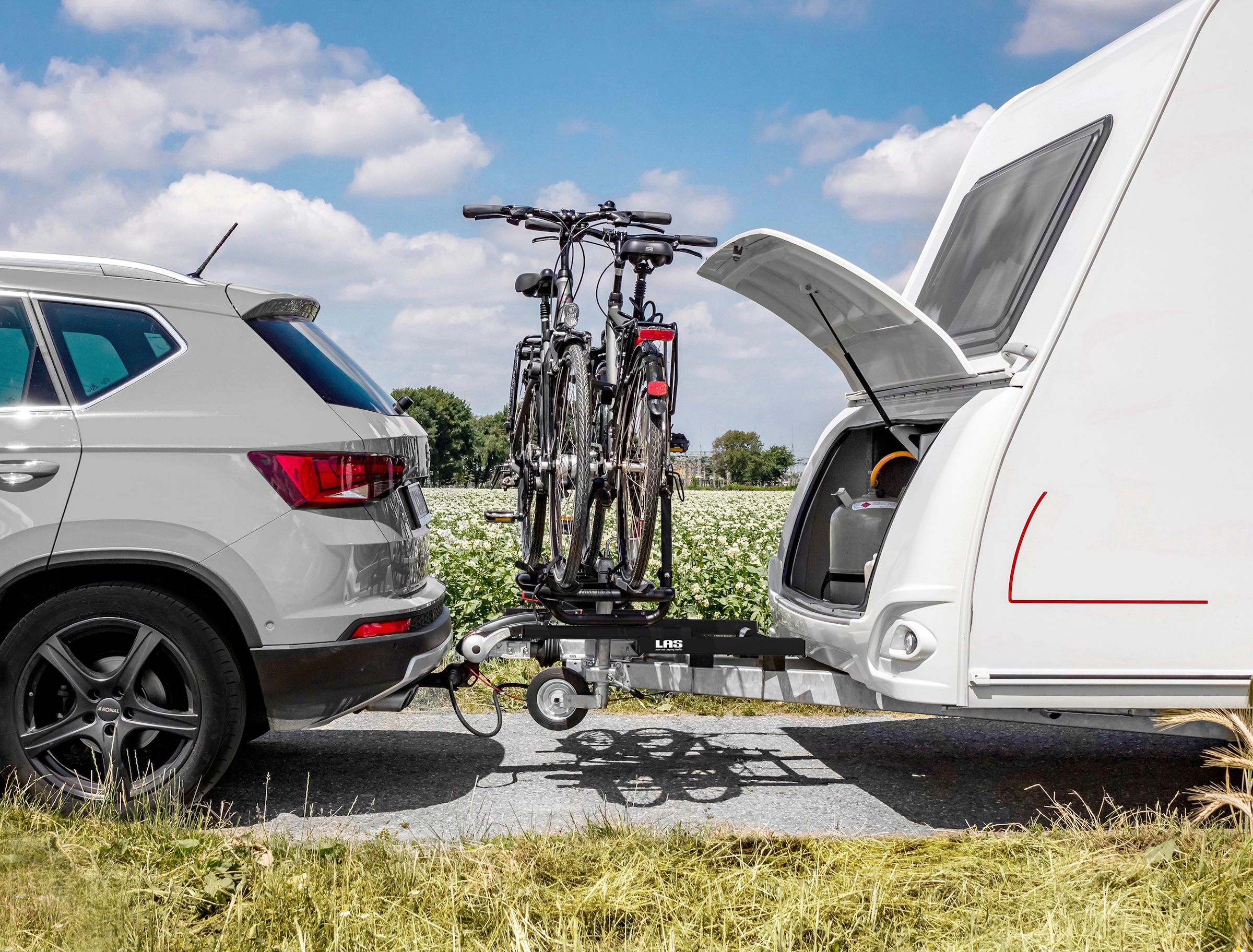LAS Fahrrad-Deichselträger »EUFAB 11846«, (1 tlg.), gleitend, E-Bike geeignet