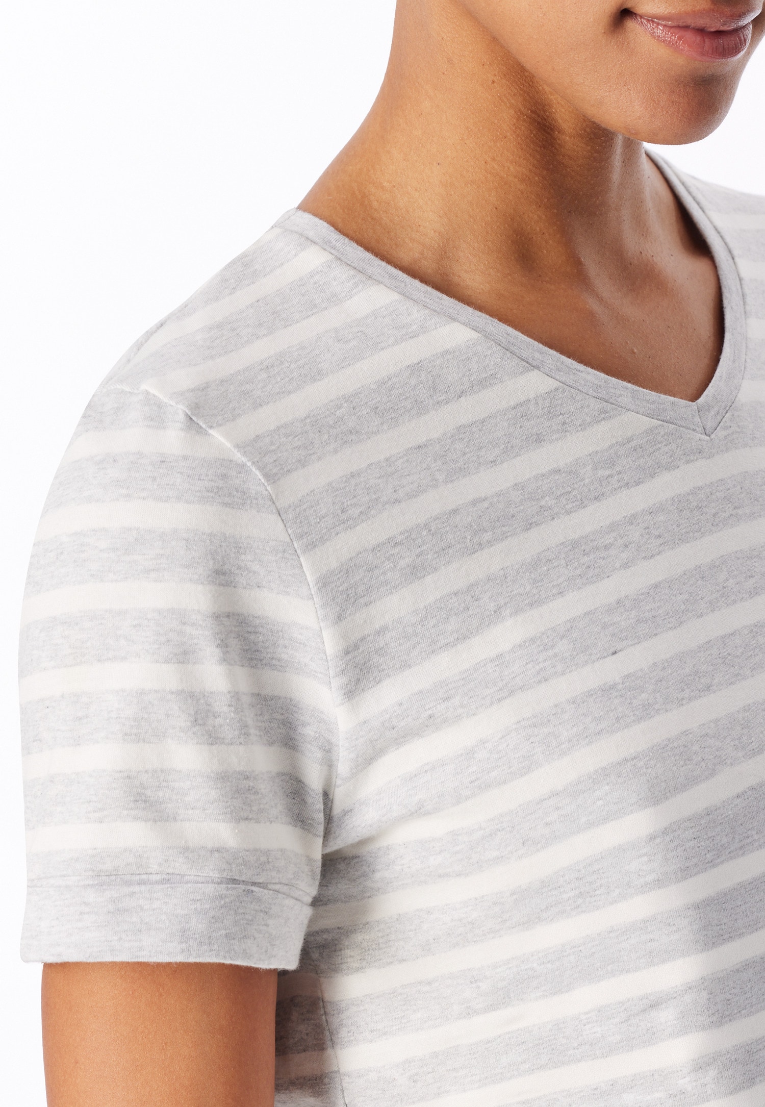 Schiesser »Casual Essentials« 2tlg.,  mit modisch umgeschlagenen Ärmeln