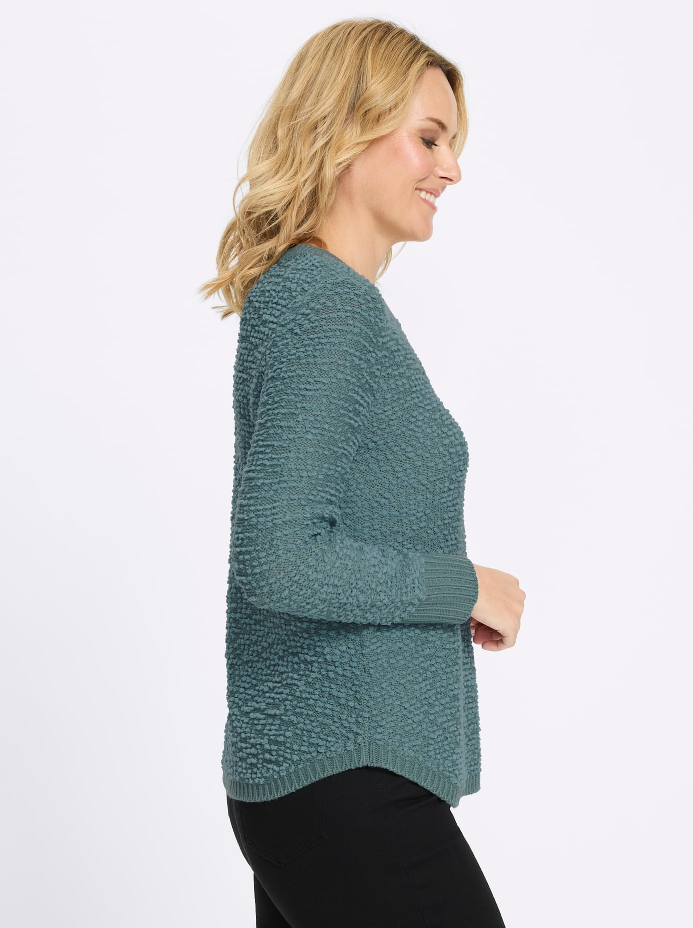 Classic Basics Pull à col rond »Langarm-Pullover«