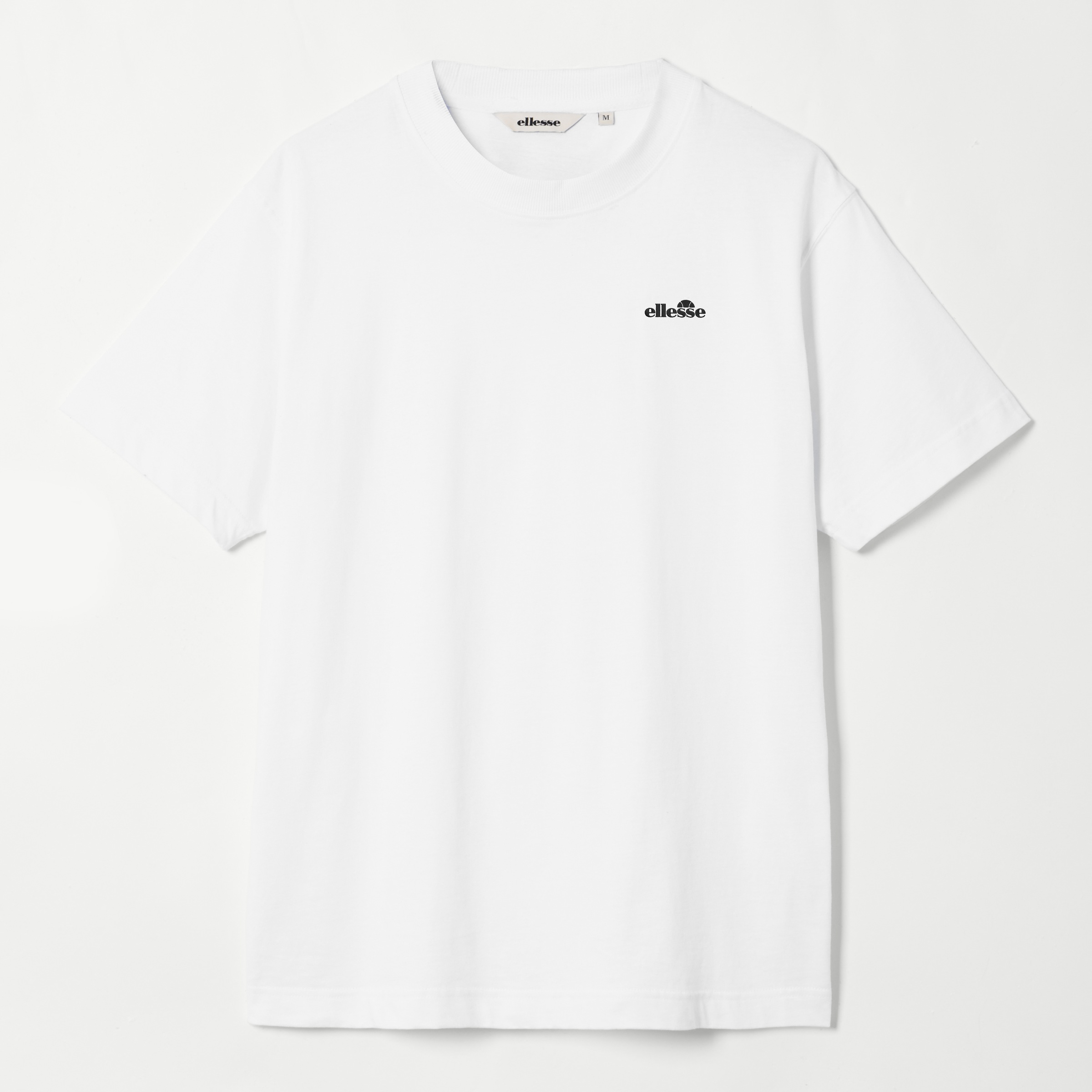 Ellesse T-Shirt »ACCIANO T-SHIRT« Kurzarm, mit Rundhalsausschnitt, ohne Verschluss, aus Baumwolle