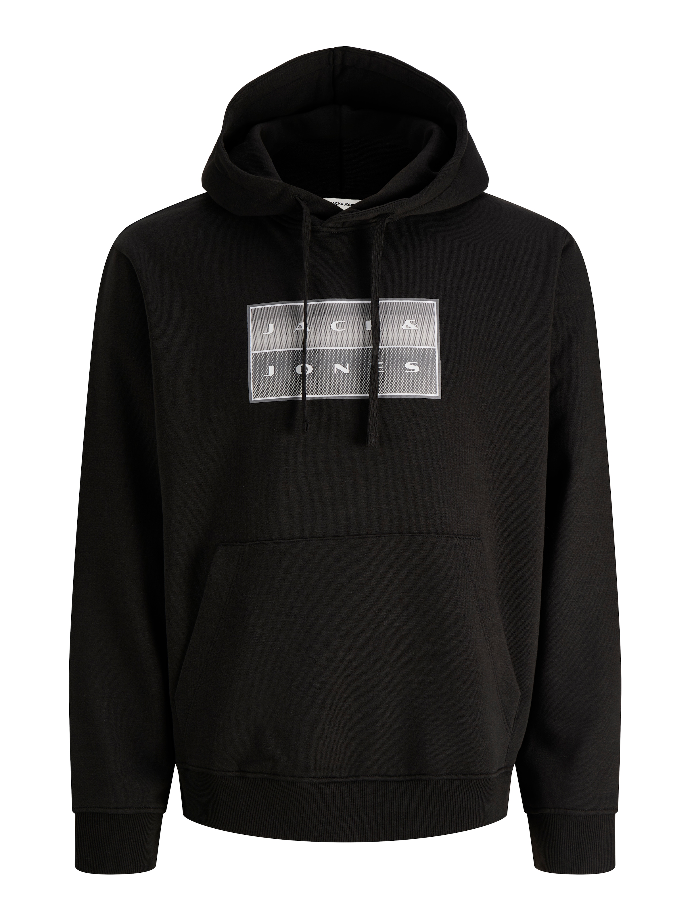 Jack & Jones PlusSize Sweat à capuche »JCOFUSION BOX SWEAT HOOD PLS«, mélange coton, coupe régulière
