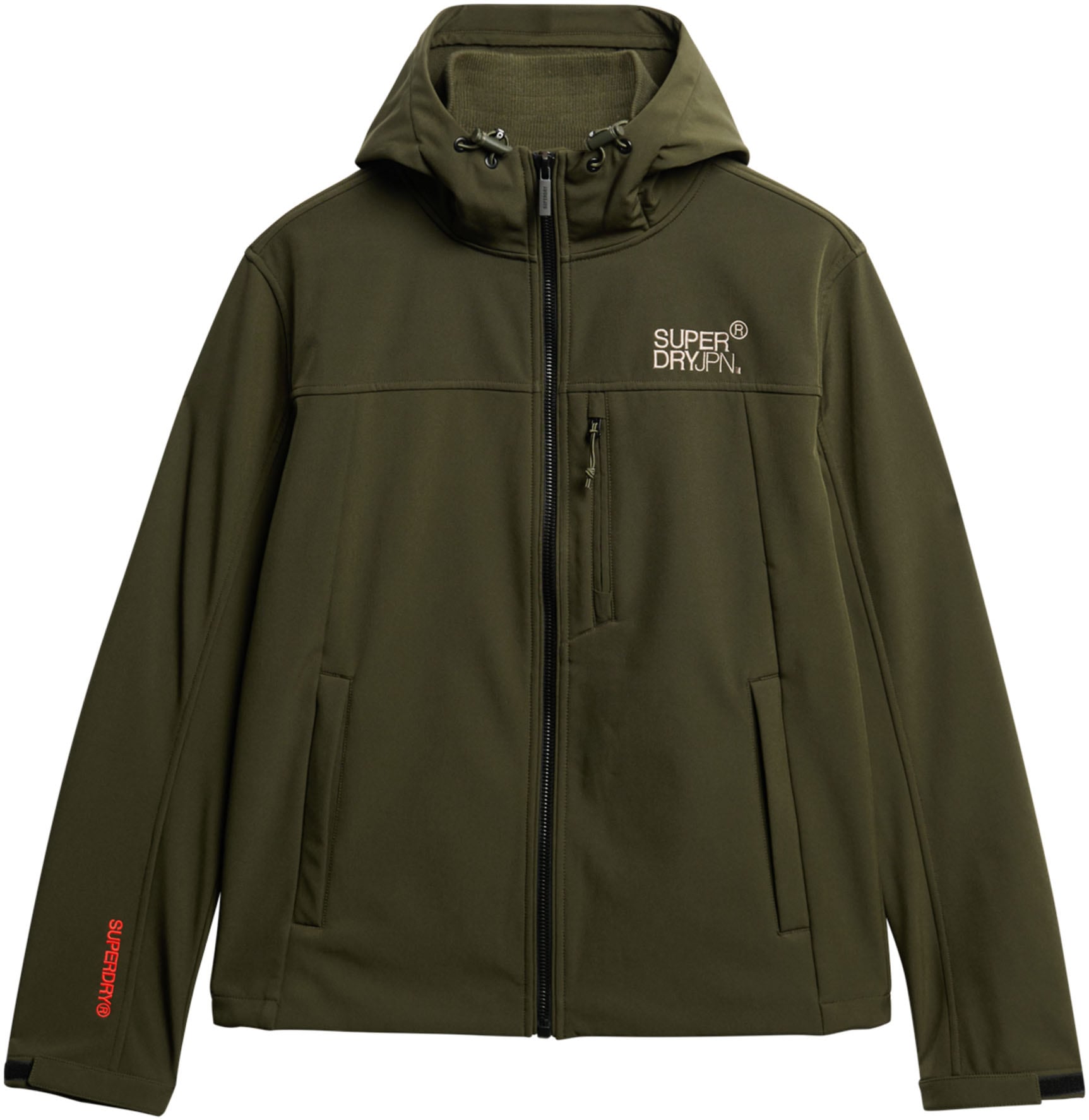 Superdry Outdoorjacke »HOODED SOFT SHELL TREKKER JKT«, mit Kapuze