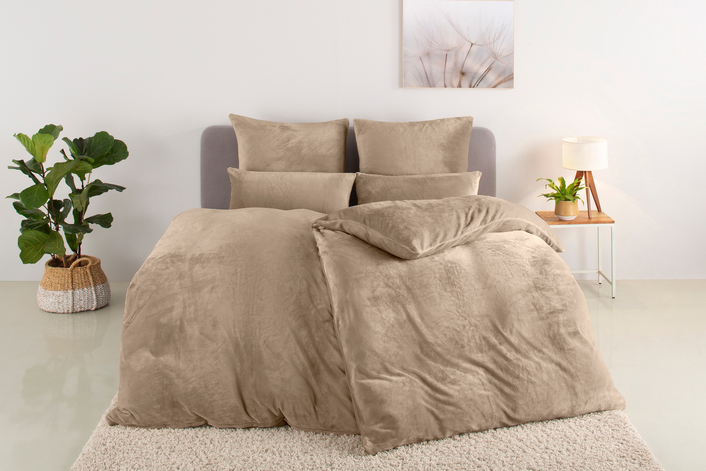 Image of GOODproduct Bettwäsche "Desner3" 2 Bettwäsche mit Reissverschluss, Cashmere-Touch, kuschelig & weich