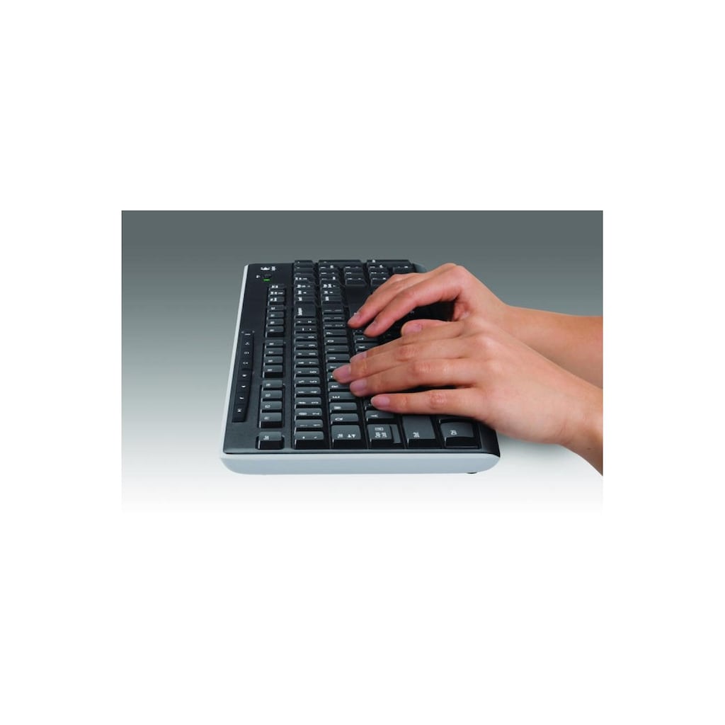 Logitech PC-Tastatur »K270«, (Ziffernblock)