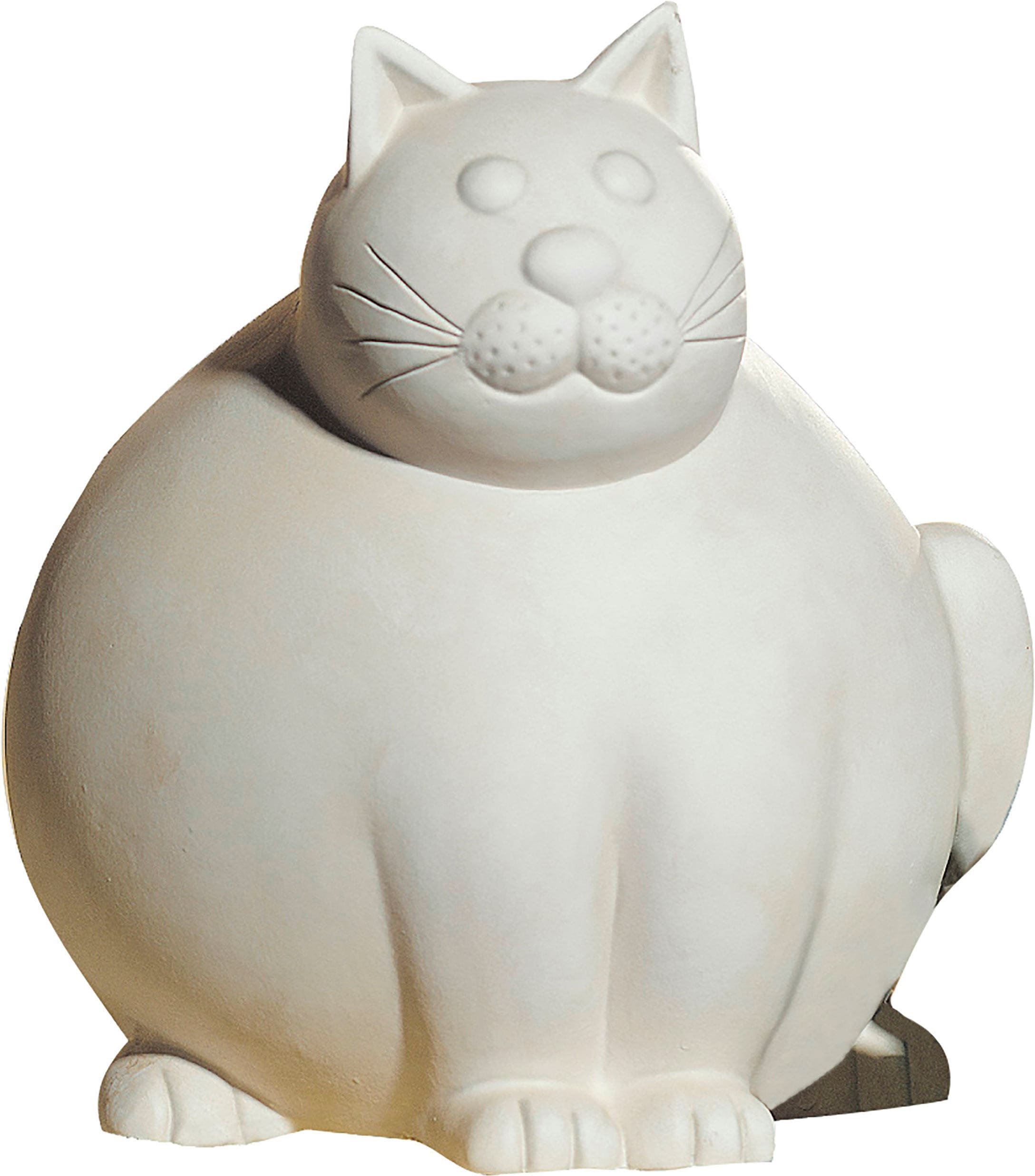 GILDE Dekofigur »Katze Molli, creme-weiss«, 30 Tierfigur, kaufen aus Dekoobjekt, Wohnzimmer Keramik, cm, Höhe