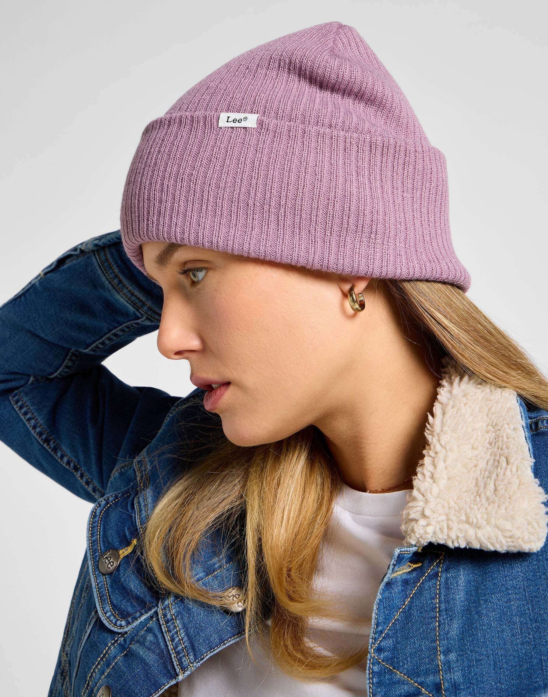 Lee® Strickmütze »LEE Mütze Ribbed Beanie«