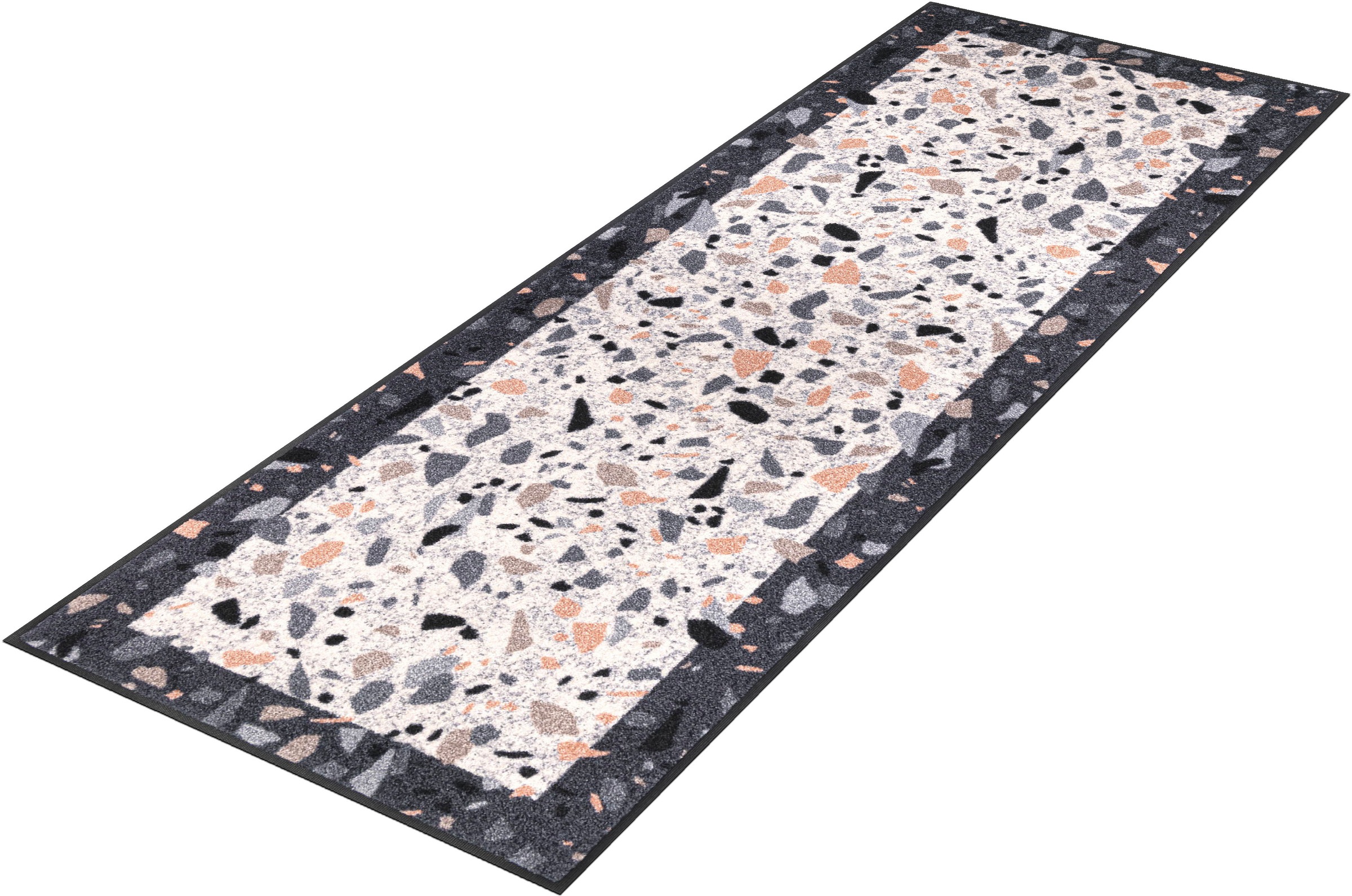 Image of wash+dry by Kleen-Tex Läufer »Terrazzo«, rechteckig, 7 mm Höhe, Schmutzfangläufer, rutschhemmend, In- und Outdoor geeignet, waschbar, ideal in Diele & Flur bei Ackermann Versand Schweiz