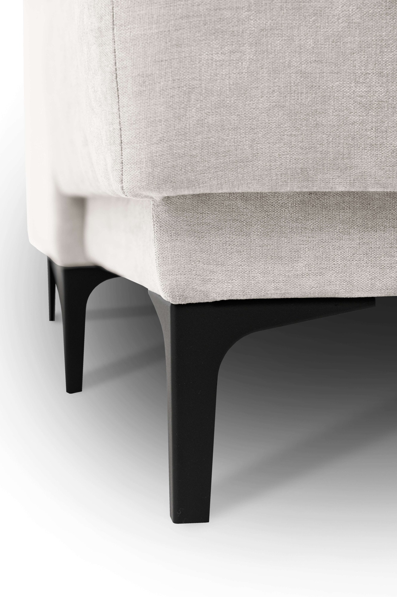 GOODproduct Paysage de salon »OLAND U-Form, XXL, B: 342 cm, Skandi-Design« Skandi-Design in Struktur, Flachgewebe, Luxus-Microfaser, Boucle