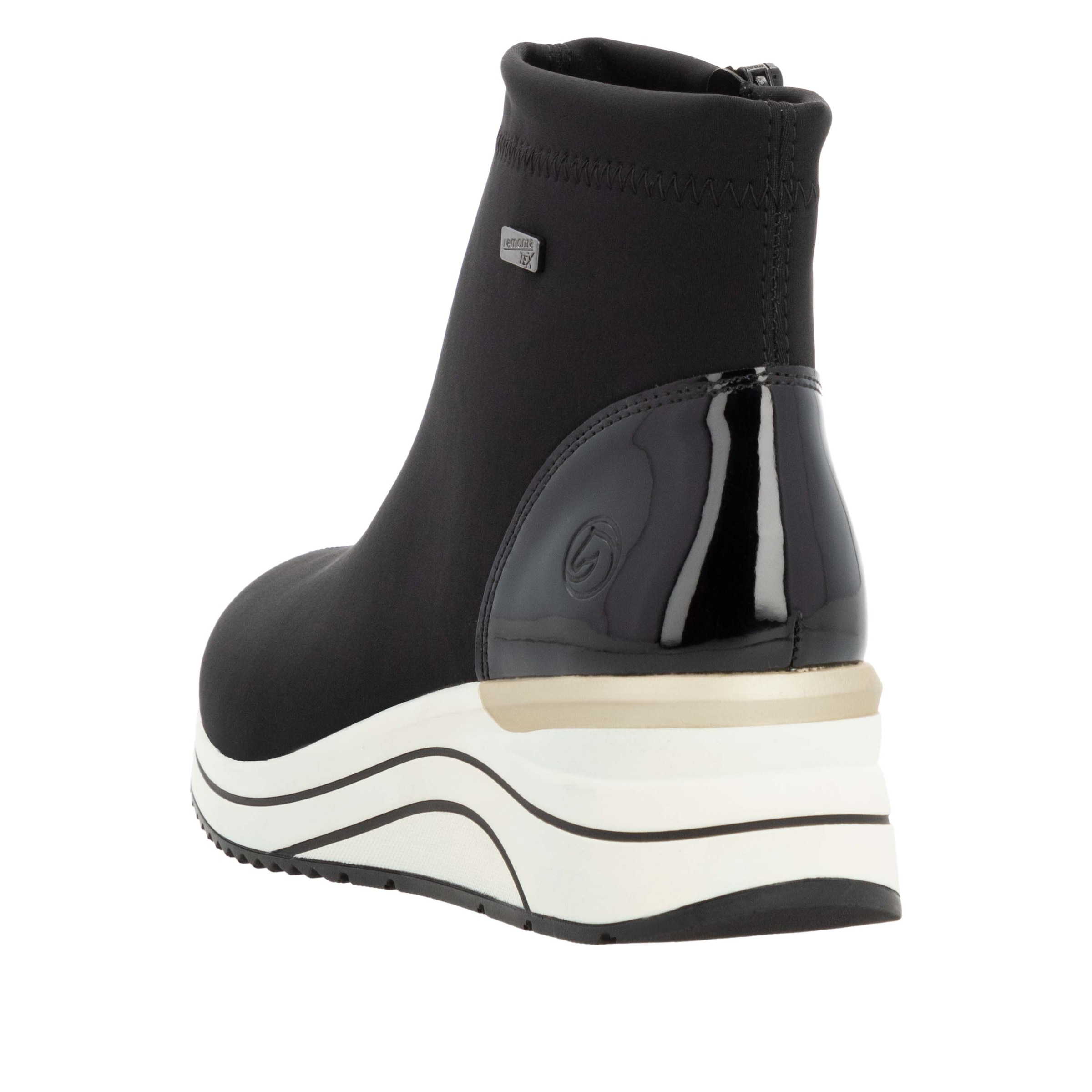 Remonte Baskets compensées  Plateauboots, High Top Stiefelette mit wasserabweisender TEX-Membran