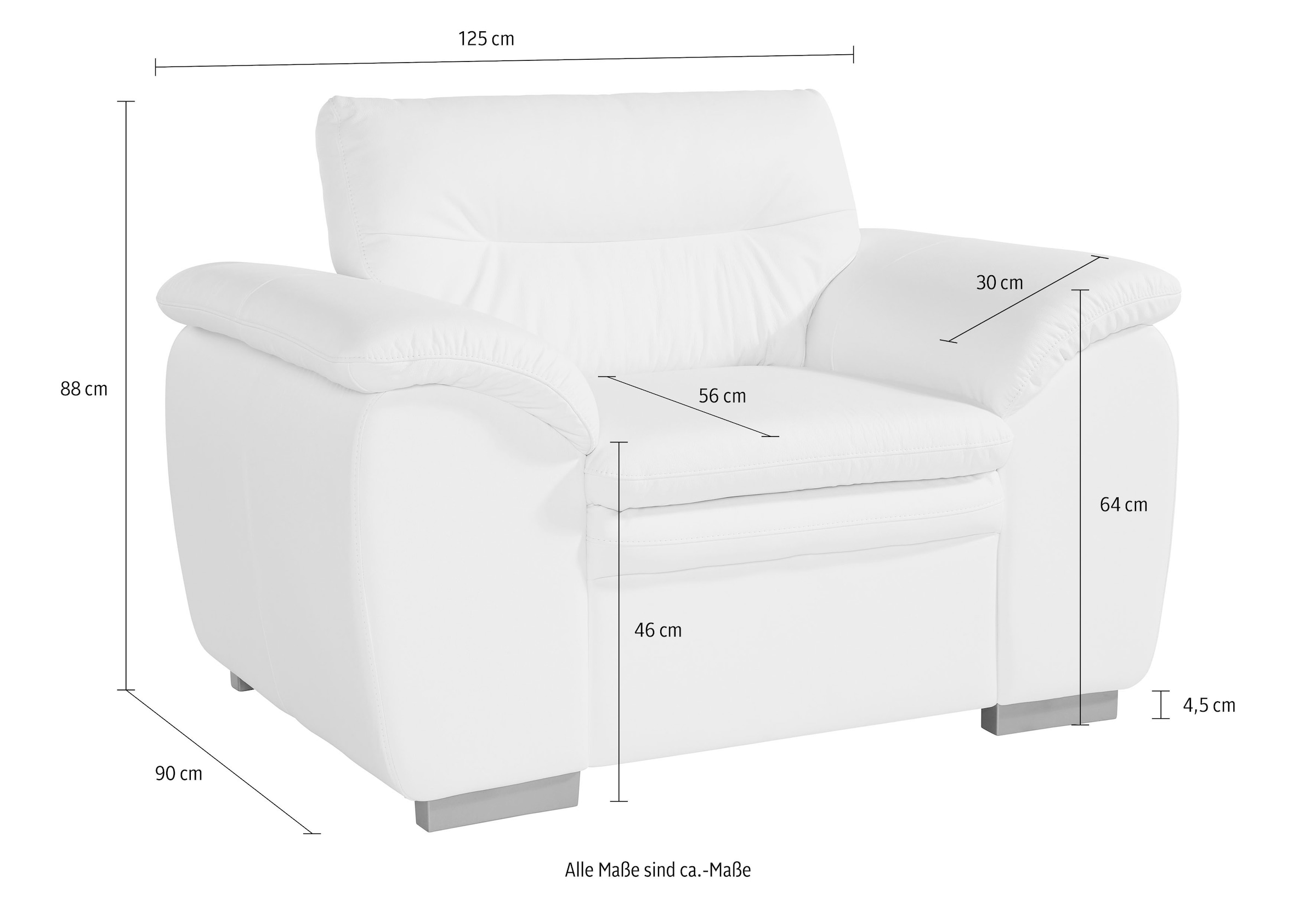 COTTA Sessel »Leandra« Polstergarnitur, auch als Set erhältlich