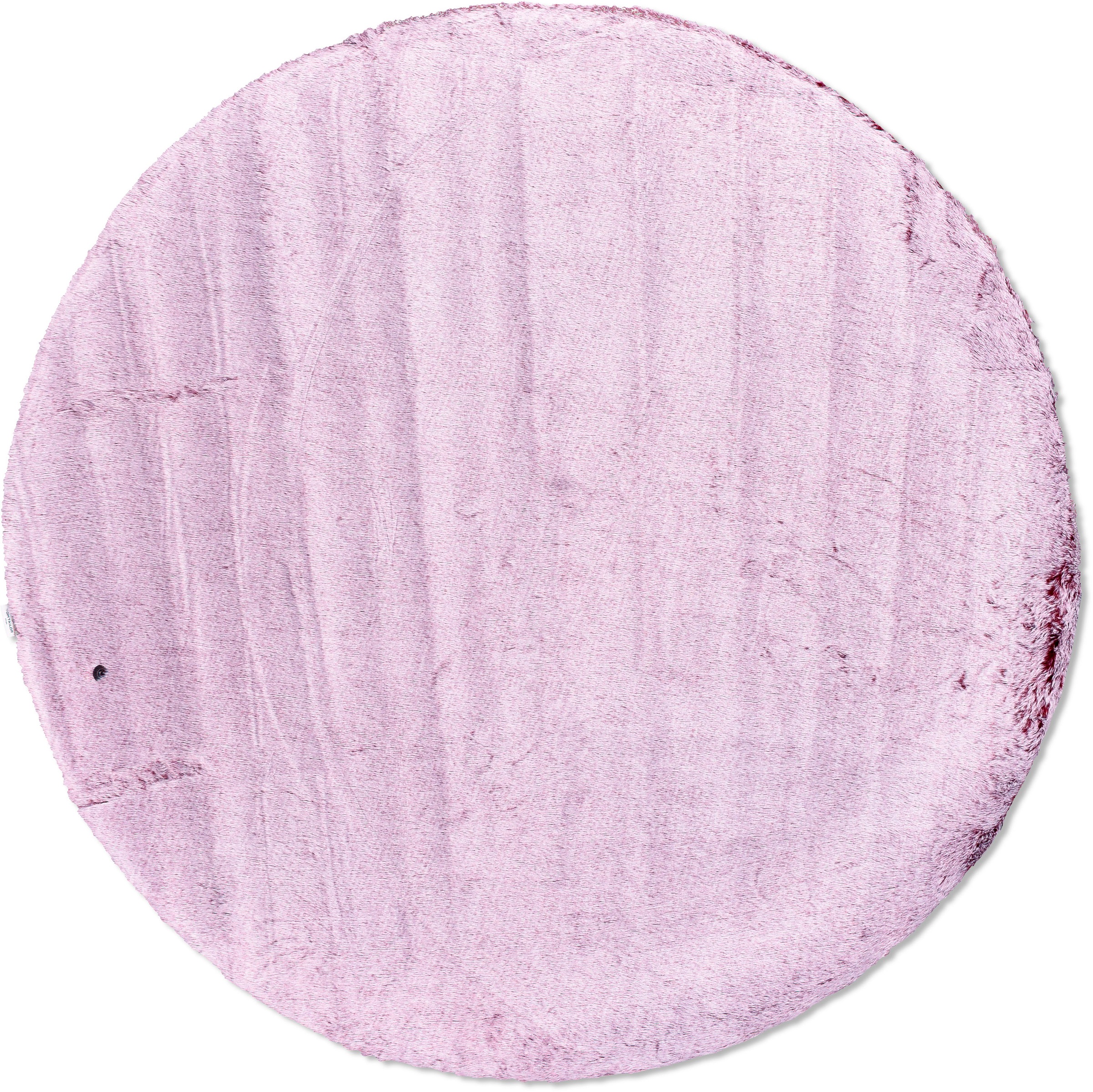 TOM TAILOR HOME Fellteppich »Furry«, rund, 25 mm Höhe, Kunstfell, Hochflor, extrem weiche Haptik