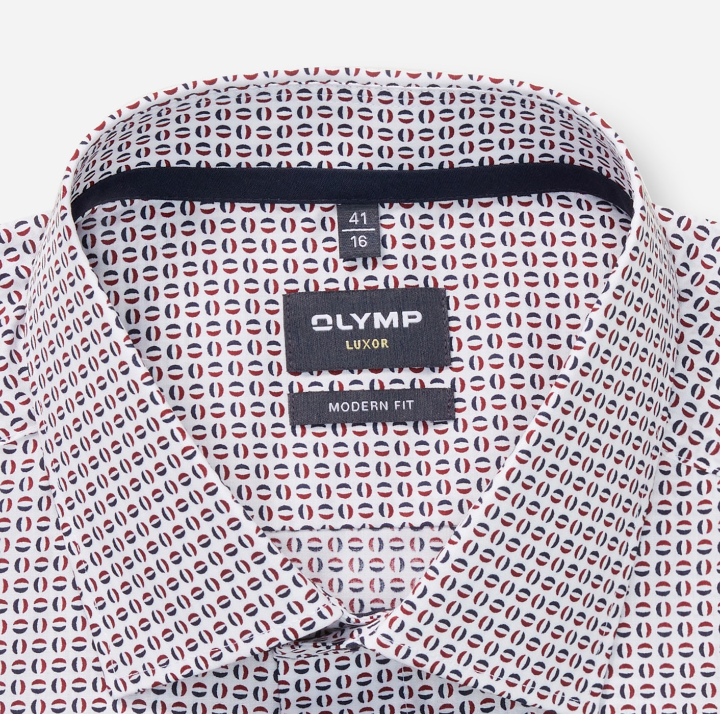 OLYMP Langarmhemd »Luxor modern fit« New-Kentkragen, Businesshemd