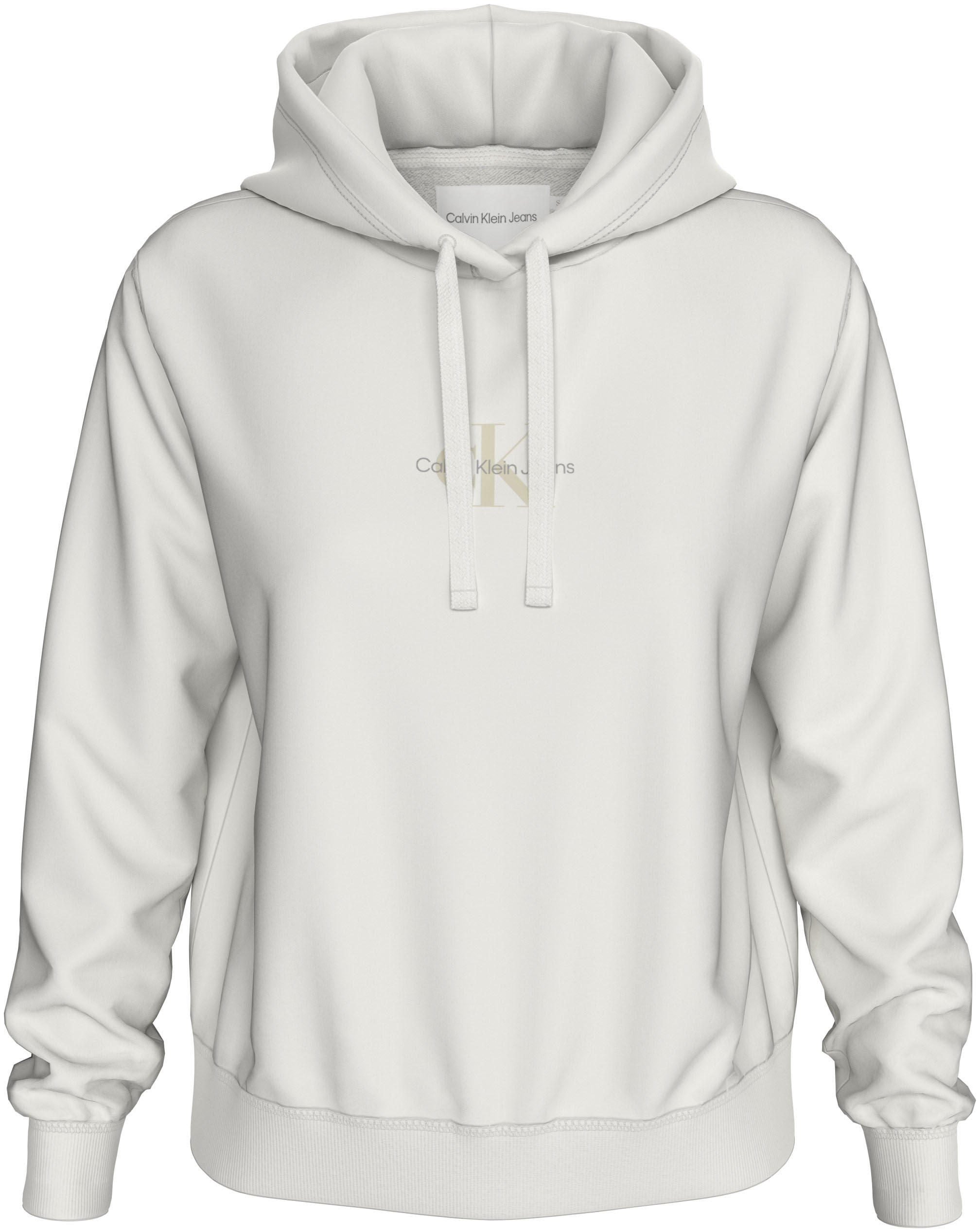 Calvin Klein Jeans Kapuzensweatshirt »MONOLOGO REGULAR HOODIE«, mit Logoprägung