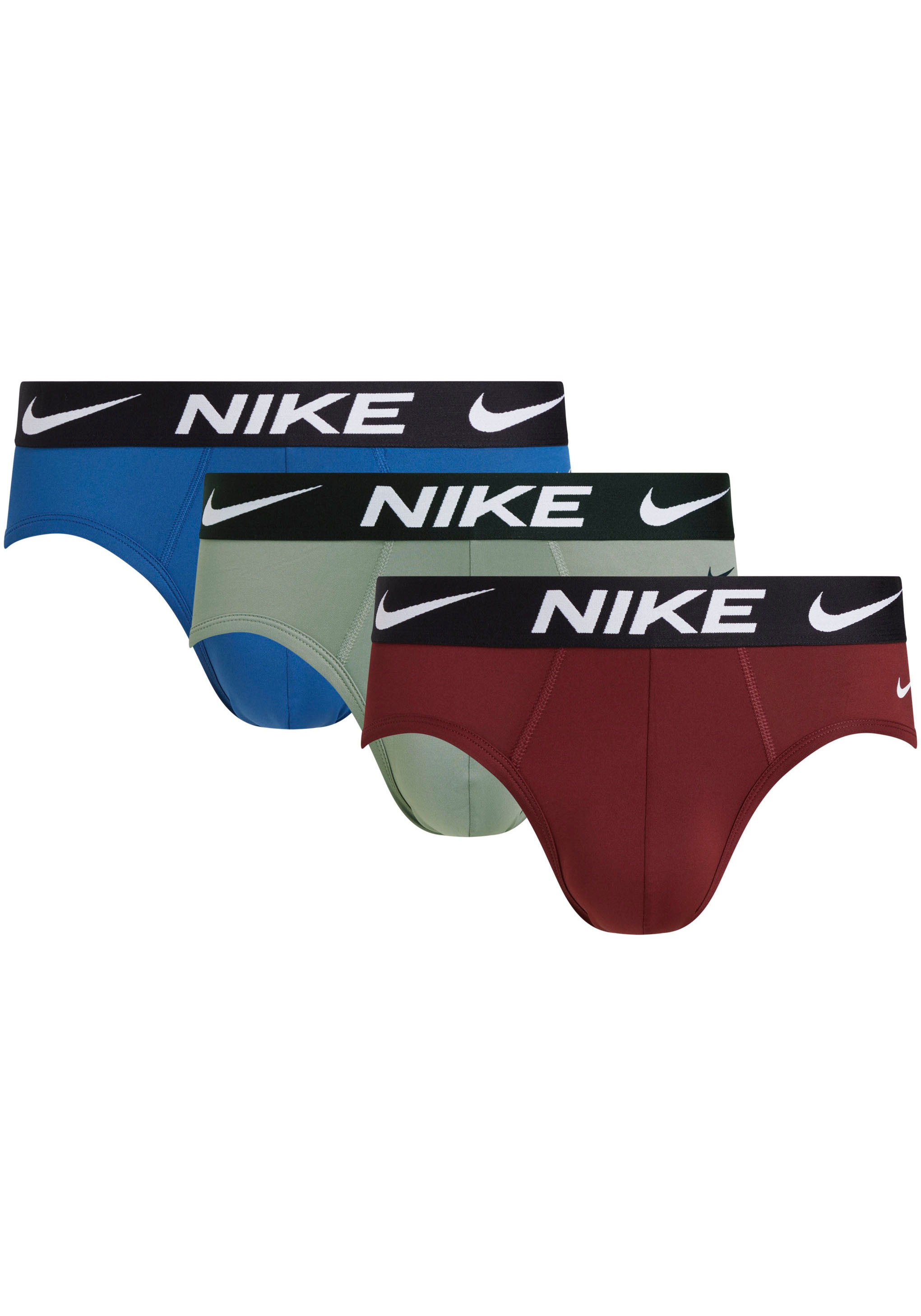NIKE Underwear Hipster »HIP BRIEF 3PK«, (Packung, 3 St., 3er), mit NIKE Logo-Elastikbund