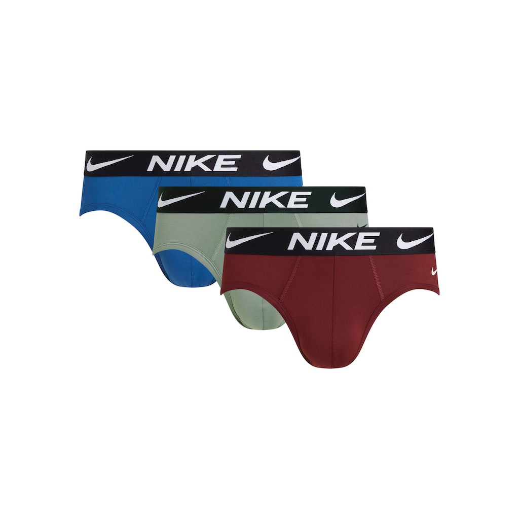 NIKE Underwear Hipster »HIP BRIEF 3PK«, (Packung, 3 St., 3er), mit NIKE Logo-Elastikbund