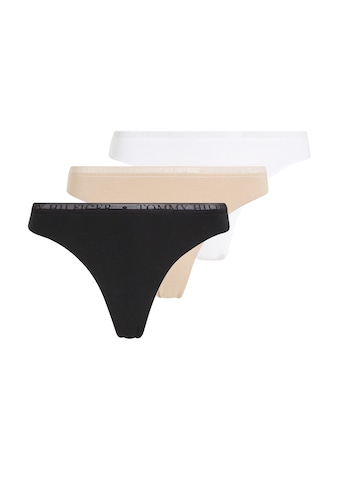 T-String »LACE 3P THONG (EXT SIZES)«, (Packung, 3er-Pack)