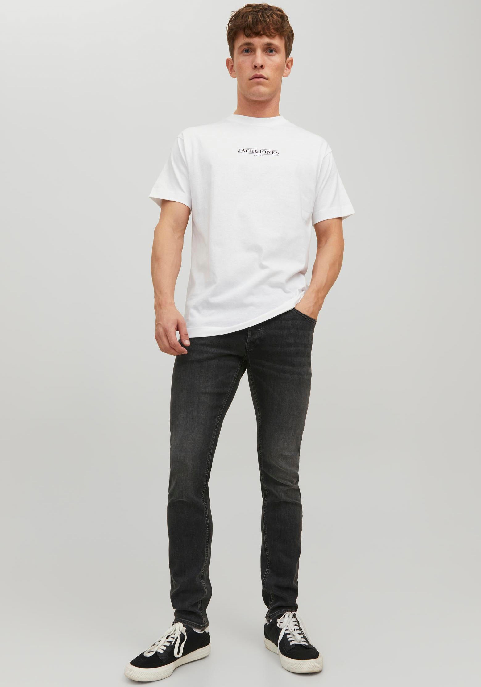 Jack & Jones Slim-fit-Jeans »JJ JJIGLENN JJORIGINAL«