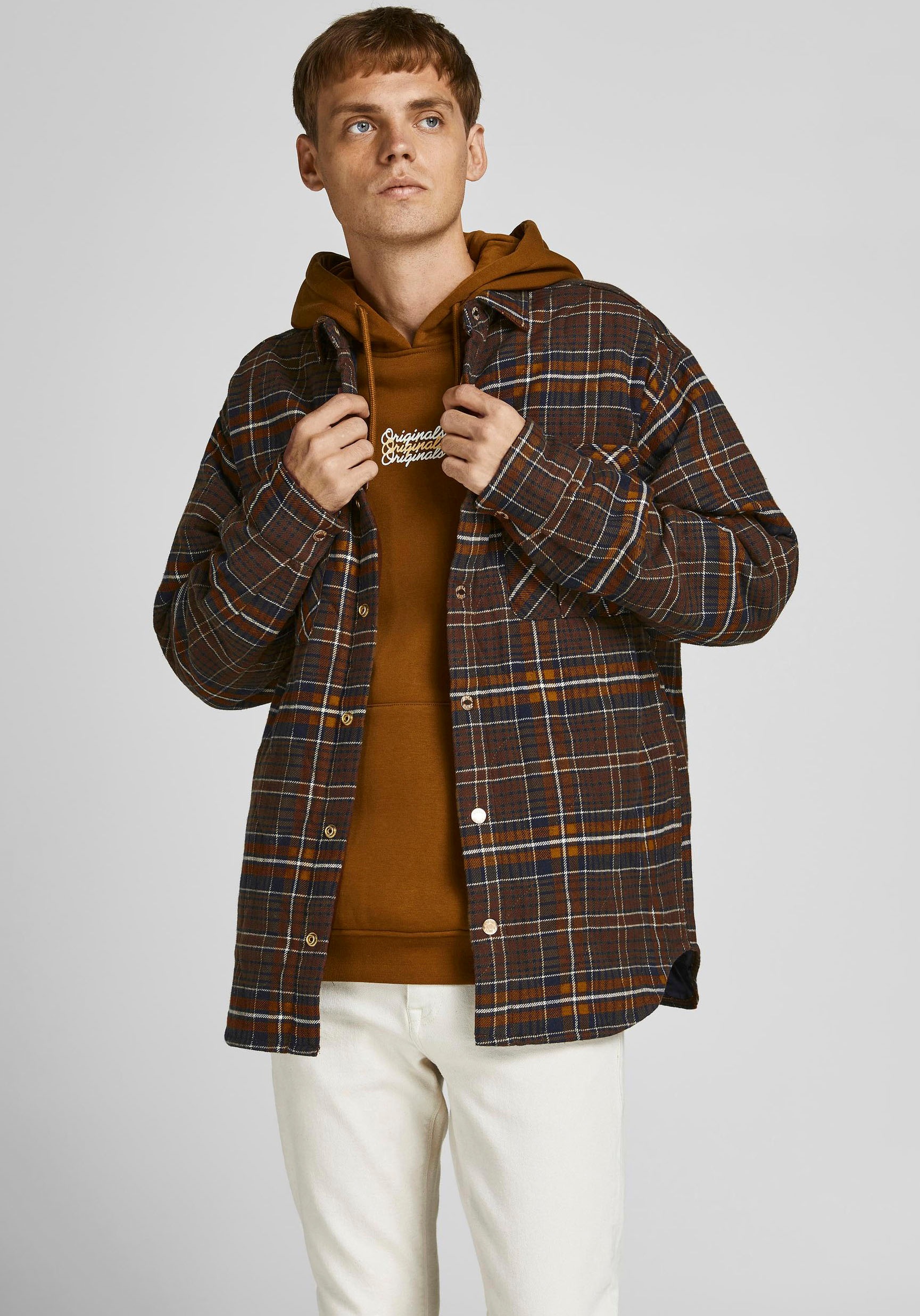 Image of Jack & Jones Karohemd »JAMES QUILTED OVERSHIRT« bei Ackermann Versand Schweiz