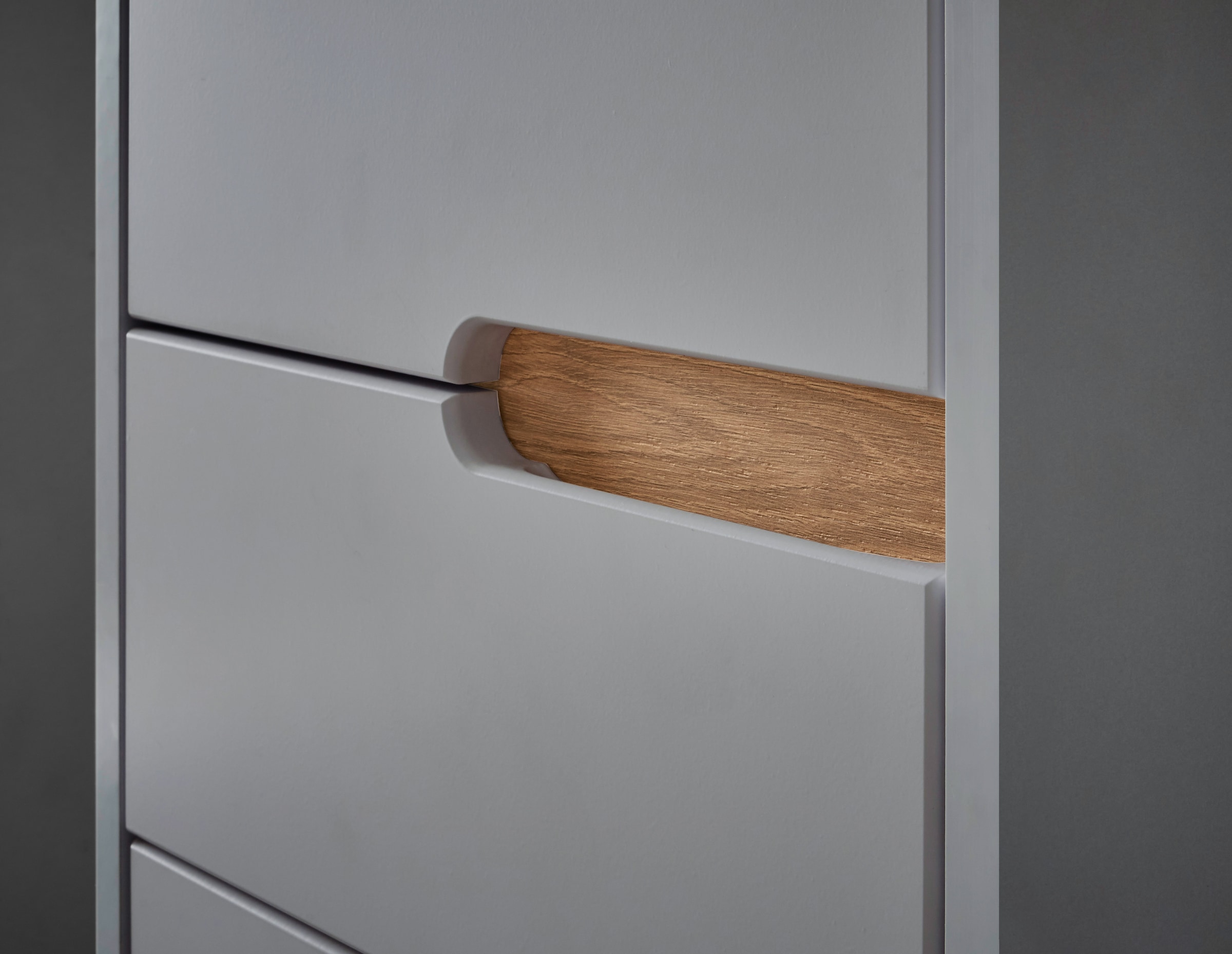 BASIC by Balculina Armoire haute »Avanto 40x155x35 cm« 1 cuis tlg. largeur 40 cm, fermeture douce pour portes, FSC-Mix 70%