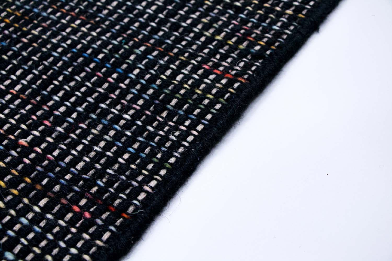morgenland Wollteppich »Arvin - Kelim Teppich - Trendy«, rechteckig, 1 mm Höhe, Flachgewebe