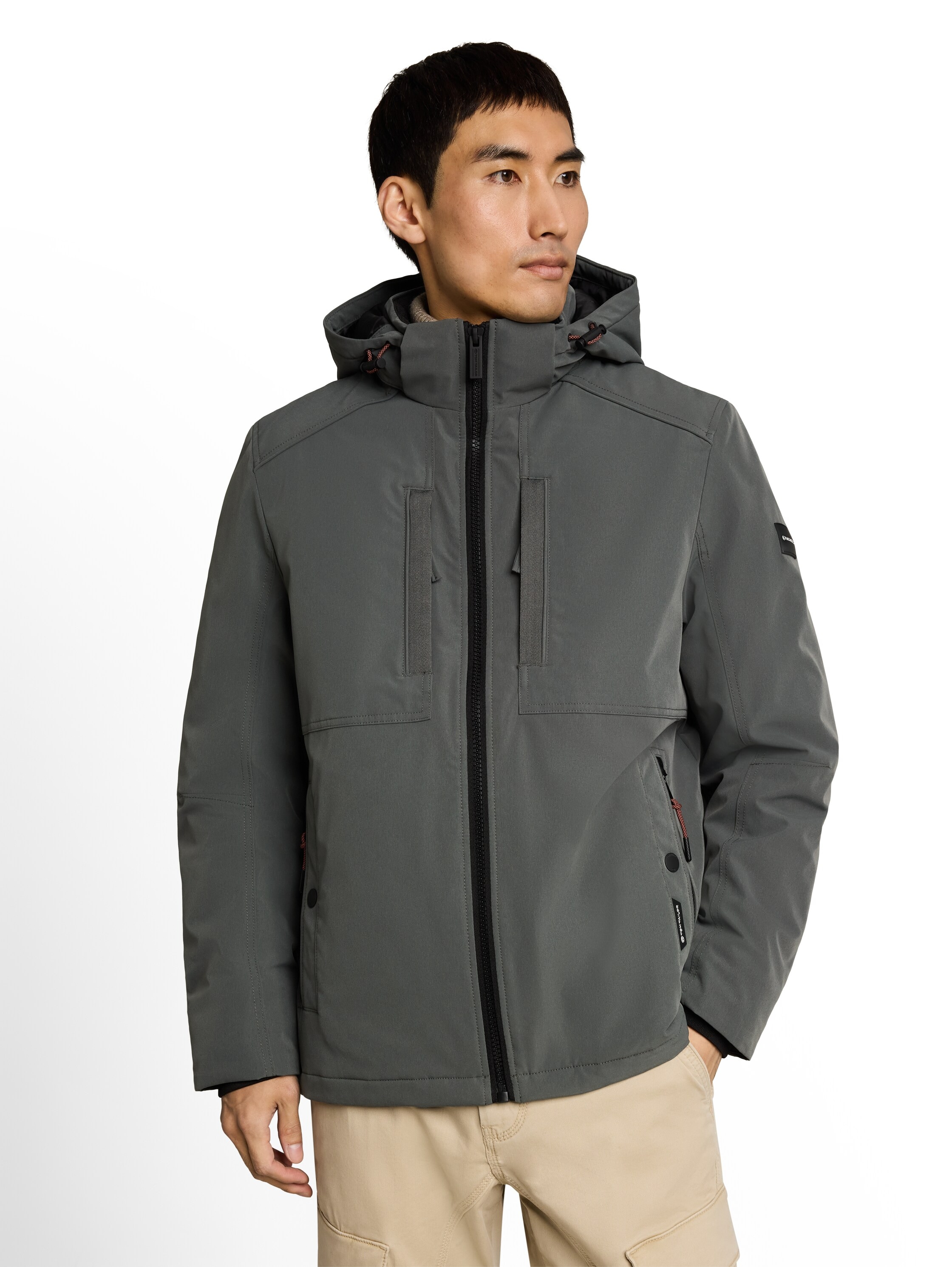 TOM TAILOR Veste softshell avec capuche Veste de transition / polaire et capuche