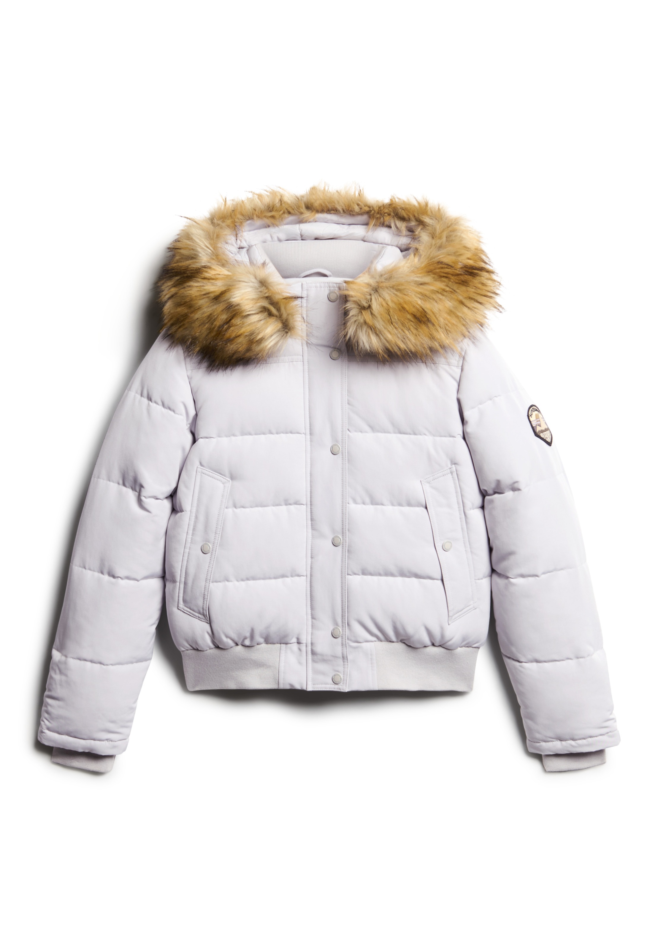 Superdry Steppjacke »EVEREST HOODED BOMBER JKT« mit Kapuze