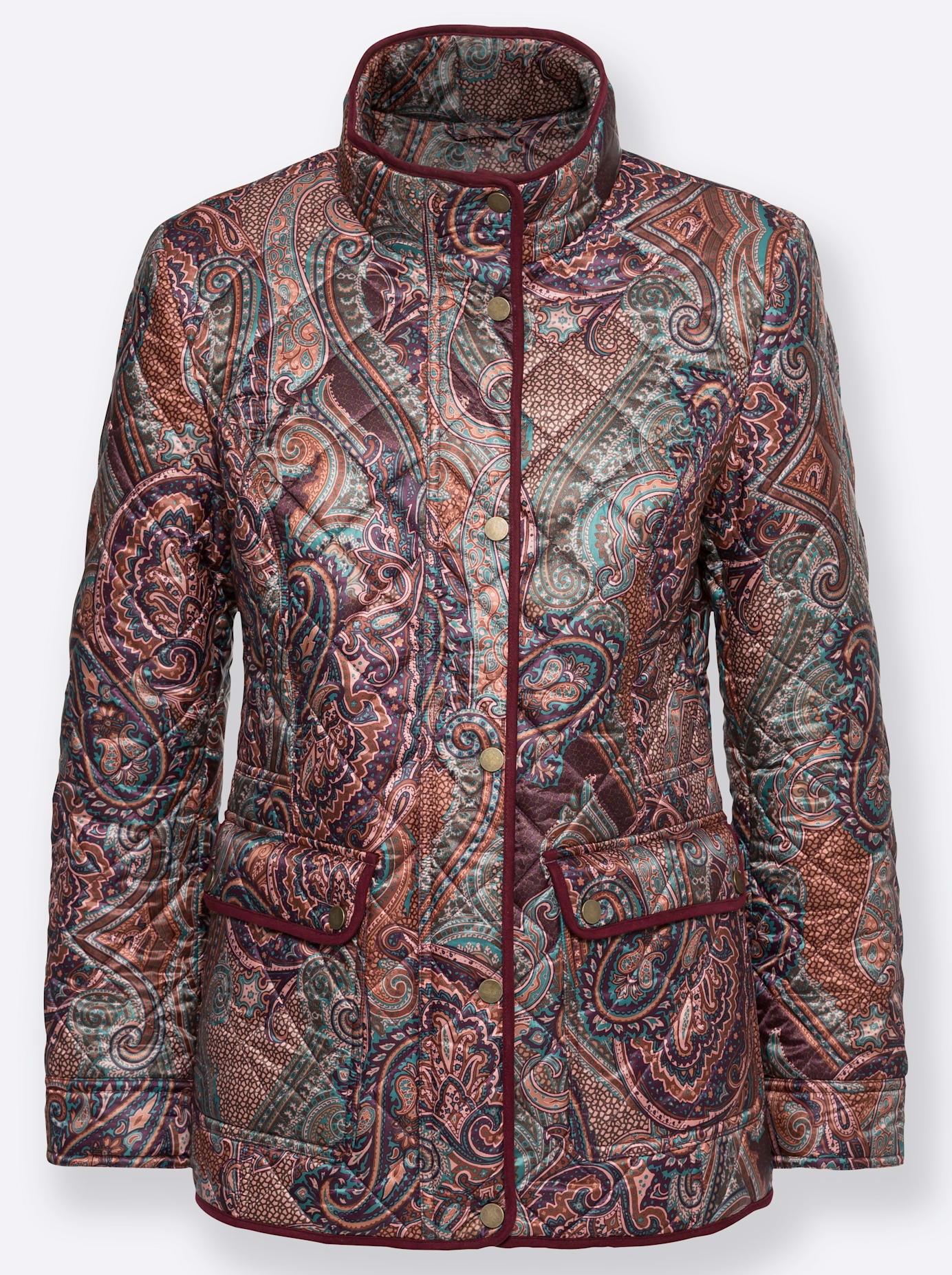 Classic Steppjacke ohne Kapuze