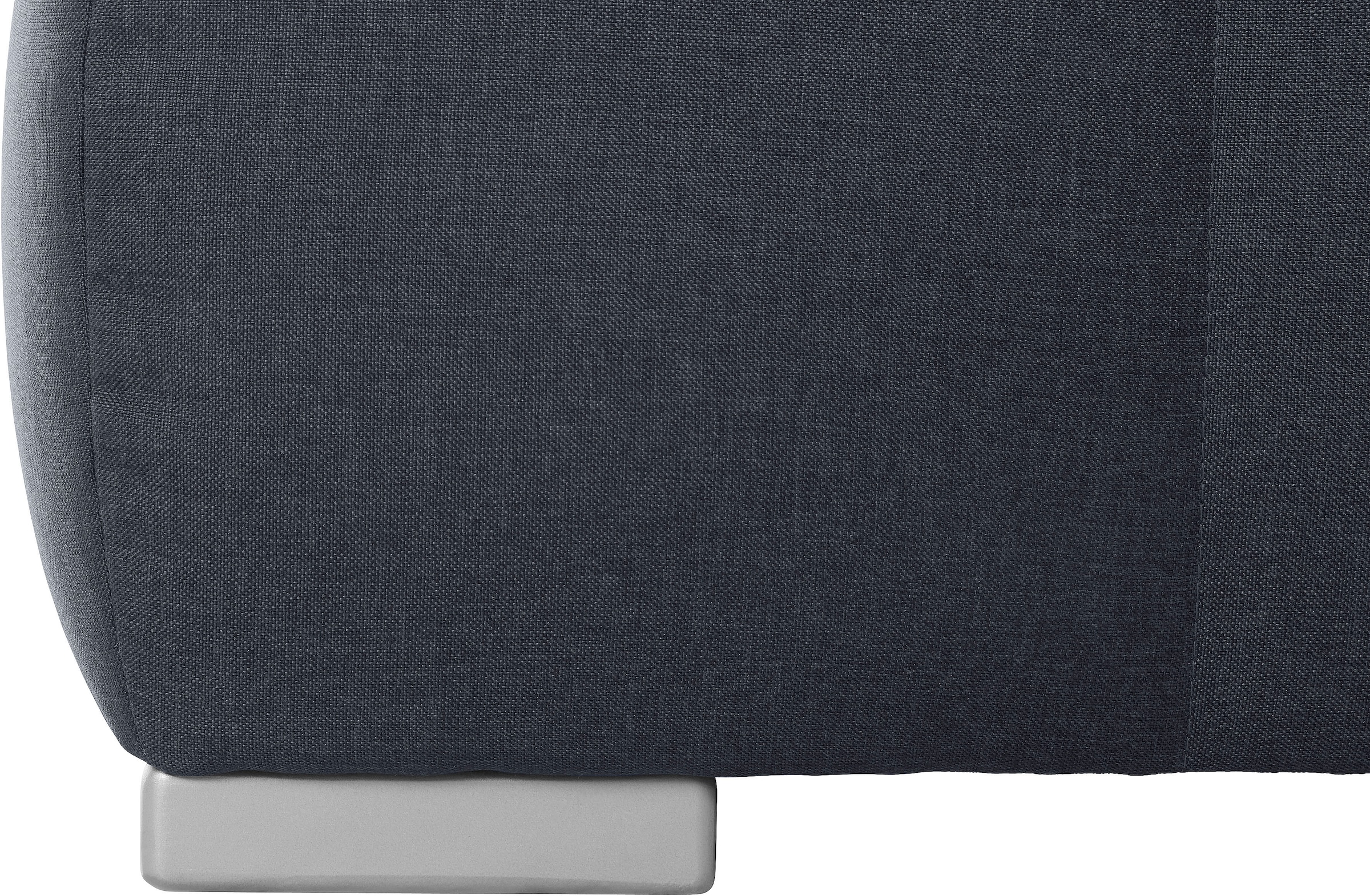 Home affaire Boxspringbett »Chelles« inkl. Topper,,  in XXL- Überlänge 220 cm, Unterbox mit feine Wölbung