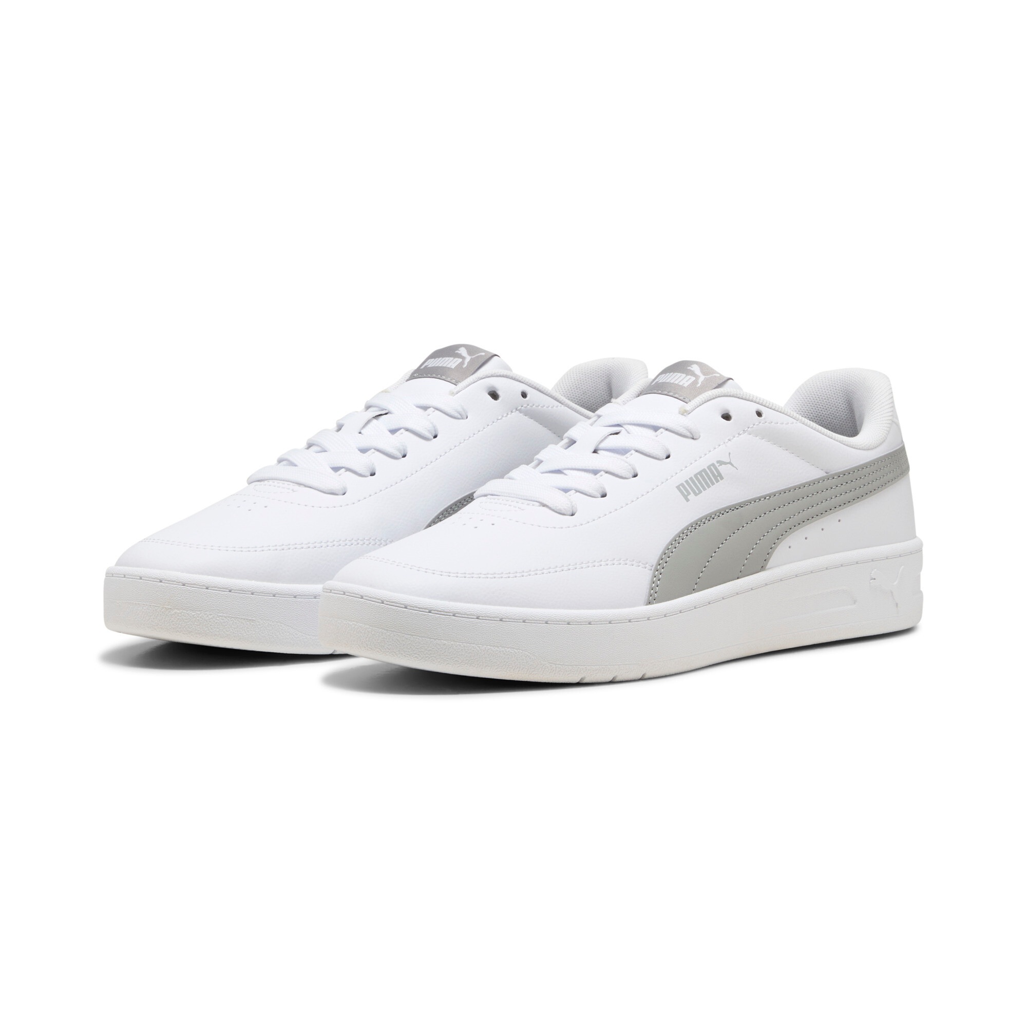 Image of PUMA Sneaker "COURT CLASSIC CLEAN" mit SoftFoam+ Innensohle, mit Synthetik-Obermaterial, mit Schnürung